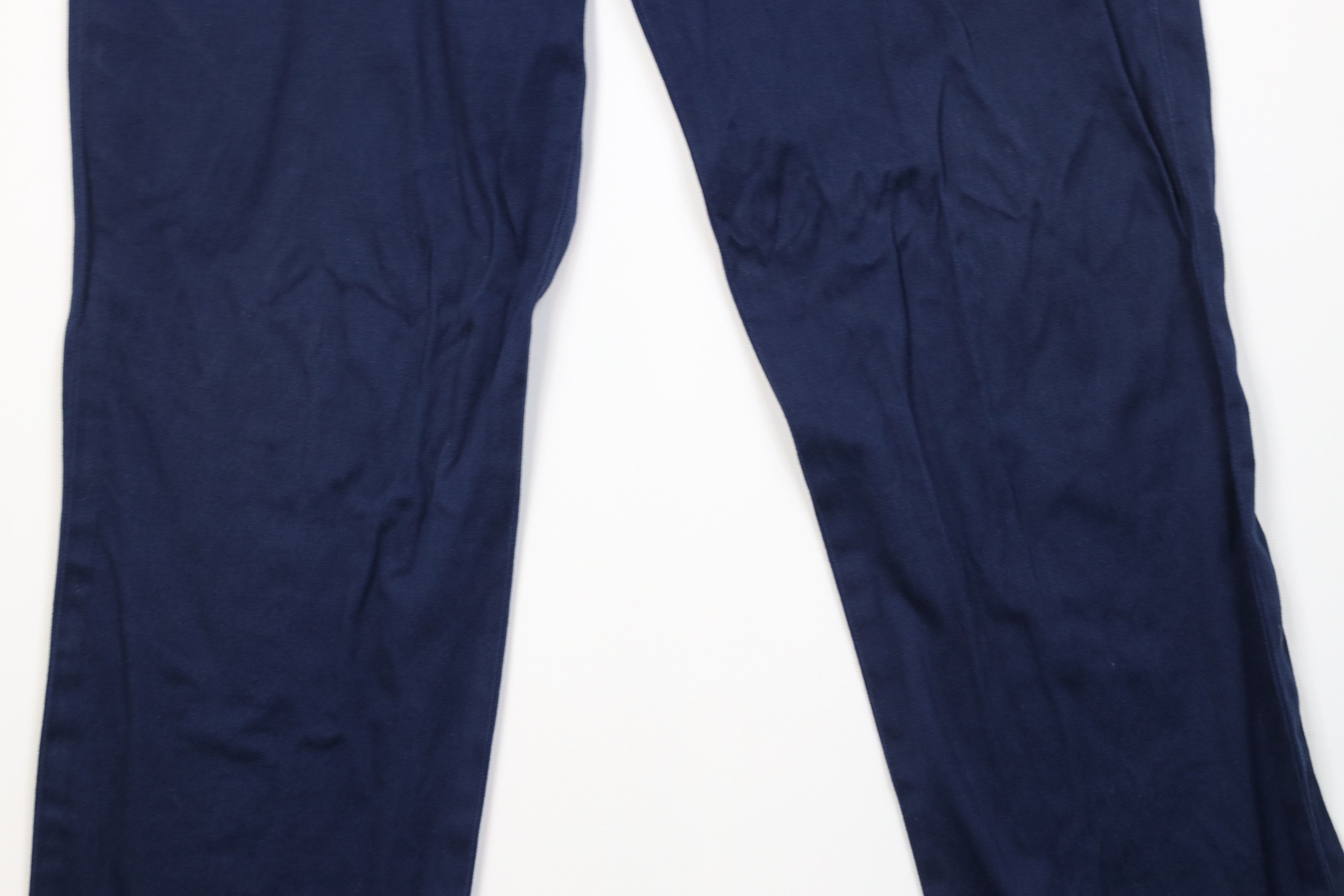 J.Crew J Crew Bowery Slim Fit Chino Pants Trousers Navy Blue Size US 31 - 3 Thumbnail