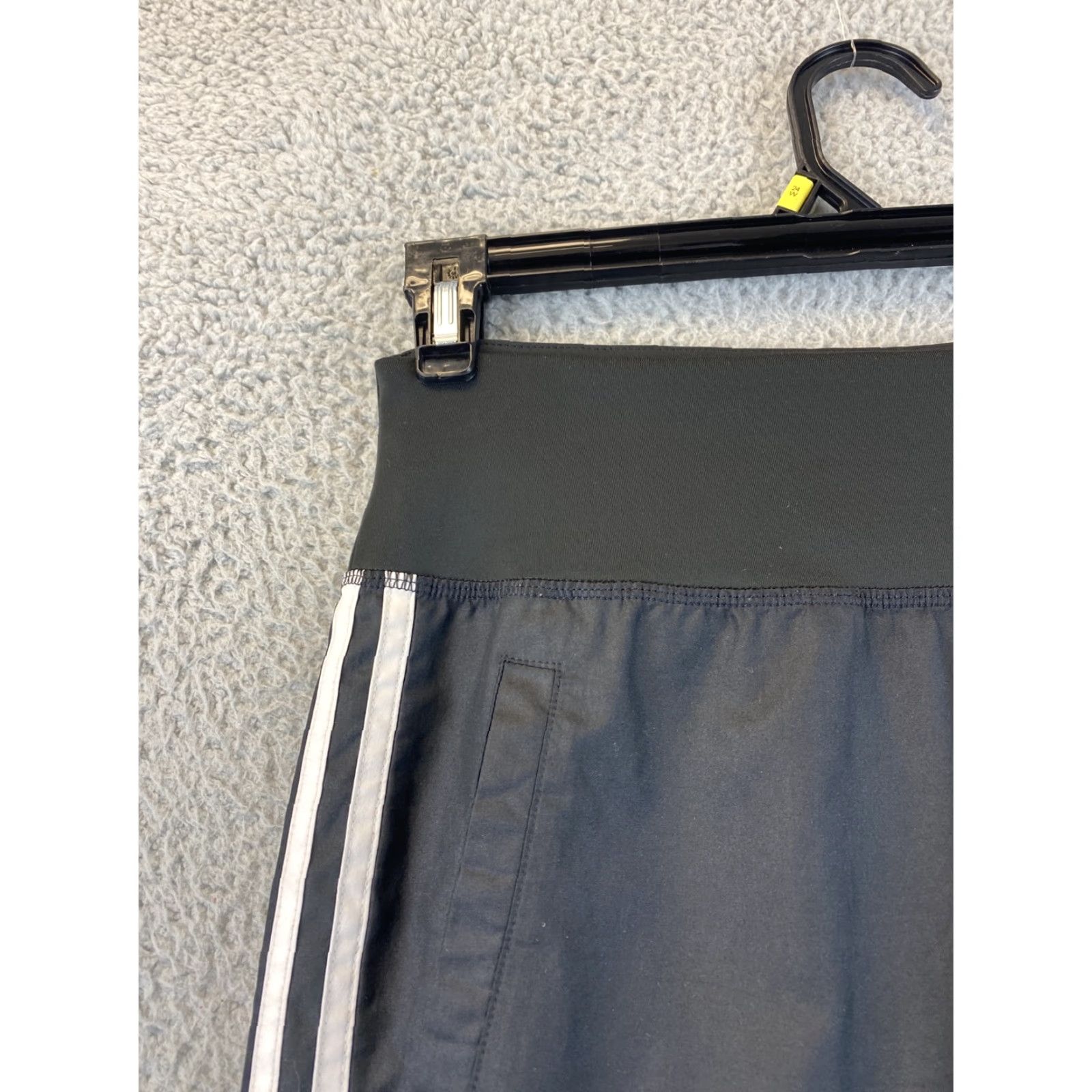 Adidas Adidas Women's Sweatpants Black Activewear Size Large 3 Stripe Size 28" / US 6 / IT 42 - 3 Thumbnail