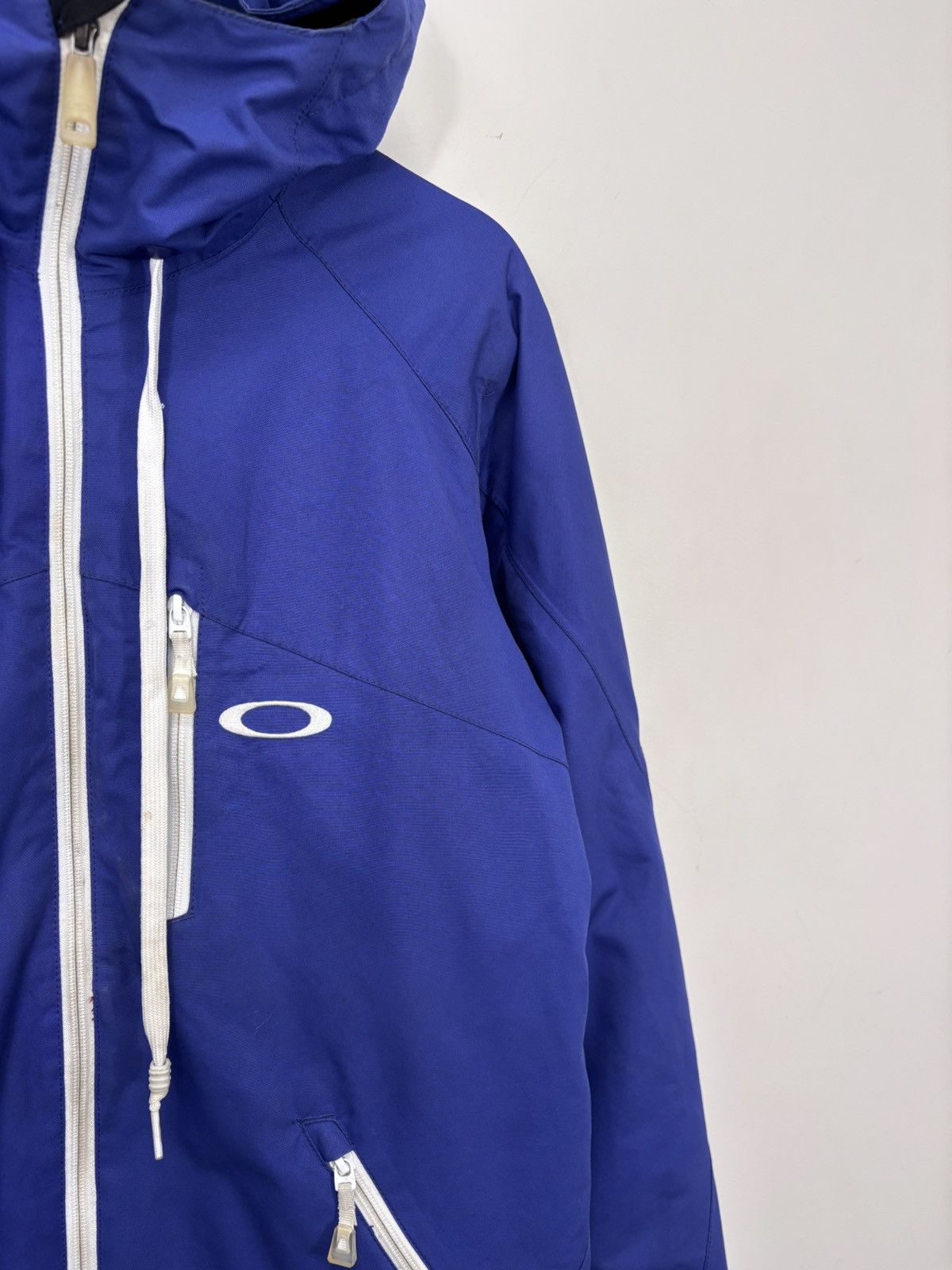 Oakley Oakley Motility Men’s Blue Hooded Ski Snowboard Jacket Size US S / EU 44-46 / 1 - 4 Thumbnail