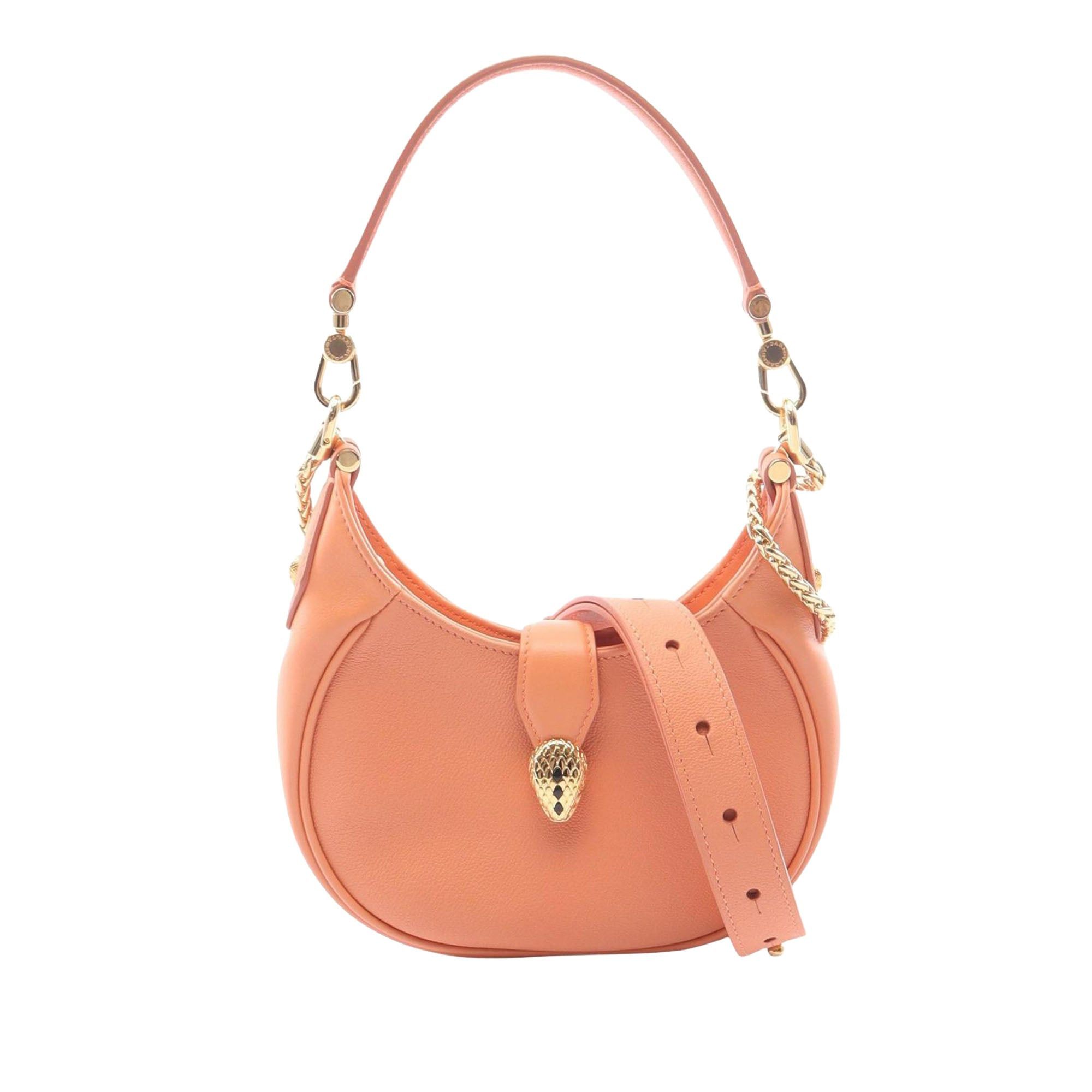 Bvlgari Leather Serpenti Ellipse Satchel Size ONE SIZE - 1 Thumbnail