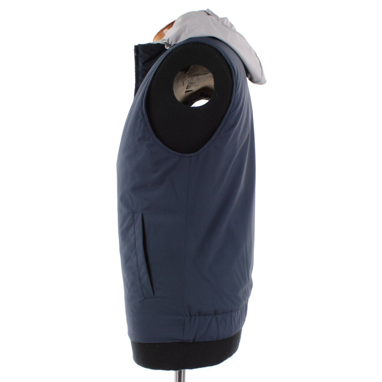 Luciano Barbera Luciano Barbera Vest Size M US In Blue Wool Blend Size US M / EU 48-50 / 2 - 3 Thumbnail