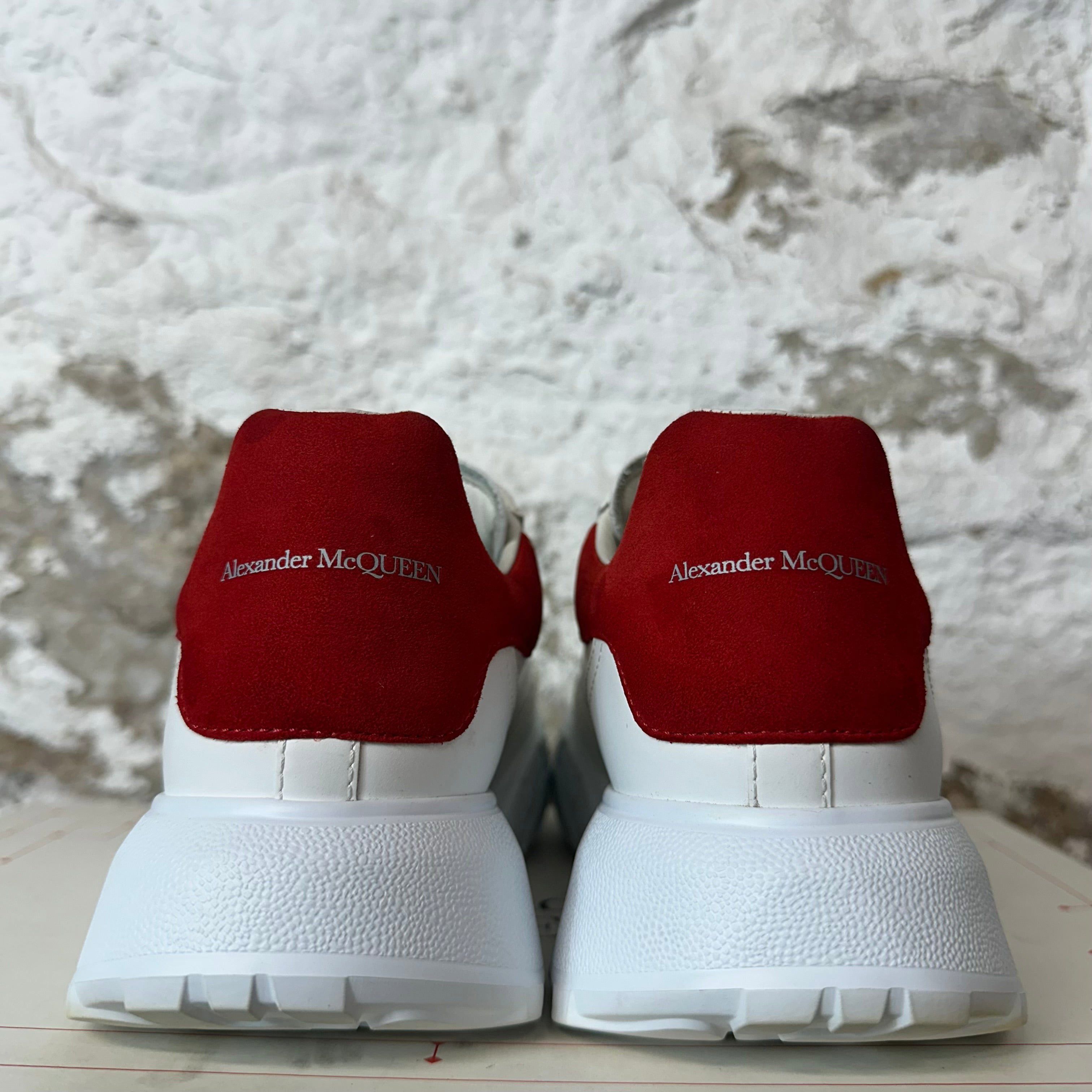 Alexander McQueen Alexander Mcqueen Red Tab White Court Sneaker Sz 5.5 (37.5) Size US 5.5 / EU 38 - 5 Thumbnail