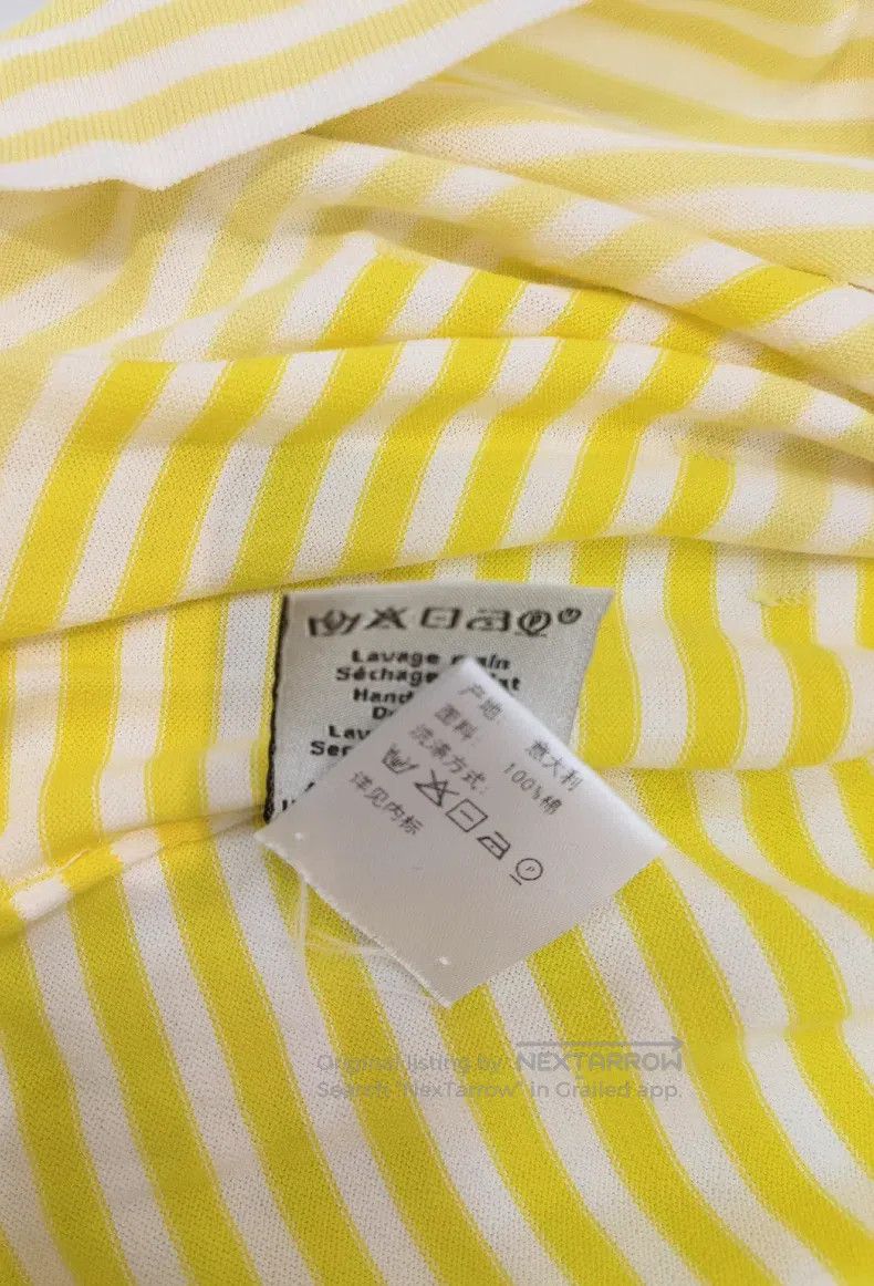 Hermes Hermes Striped Knit Short Sleeve Size M / US 6-8 / IT 42-44 - 5 Thumbnail