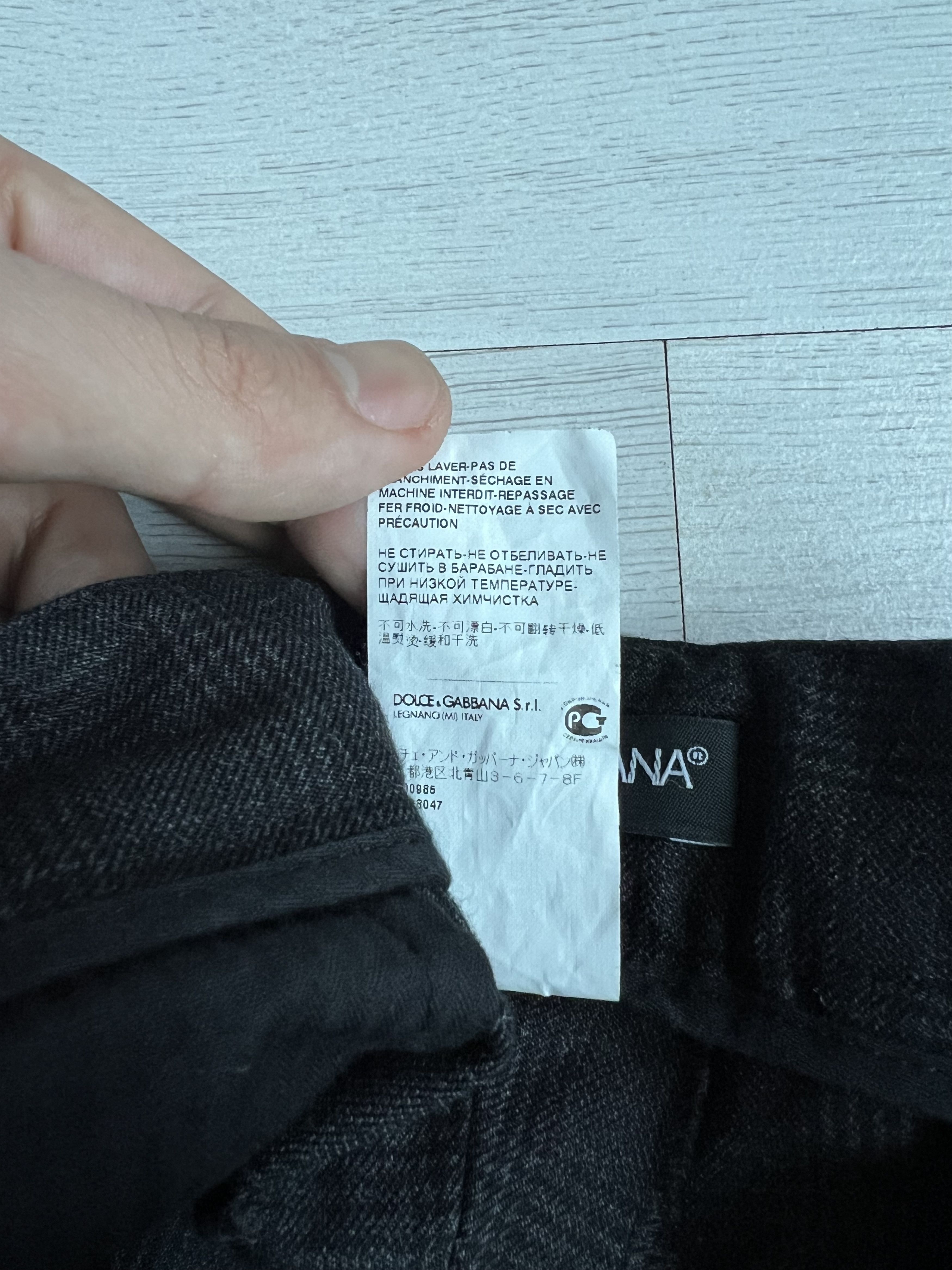 Dolce & Gabbana Dolce & Gabbana D&G men’s trousers pants dark gray size 50 Size US 34 / EU 50 - 5 Thumbnail