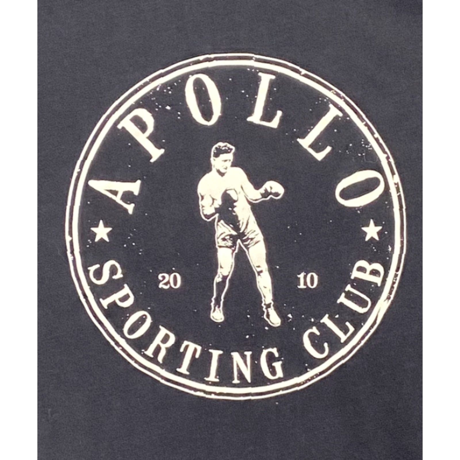 Champion VINTAGE Champion 2010 Apollo Sporting Club T-Shirt Adult Large Navy Blue Mens Boxing Logo Size US L / EU 52-54 / 3 - 4 Thumbnail