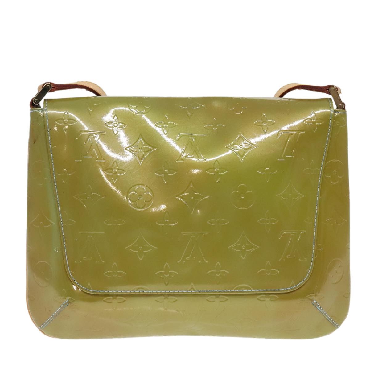 Louis Vuitton LOUIS VUITTON Monogram Vernis Thompson Street Bag Baby Blue Size ONE SIZE - 2 Thumbnail