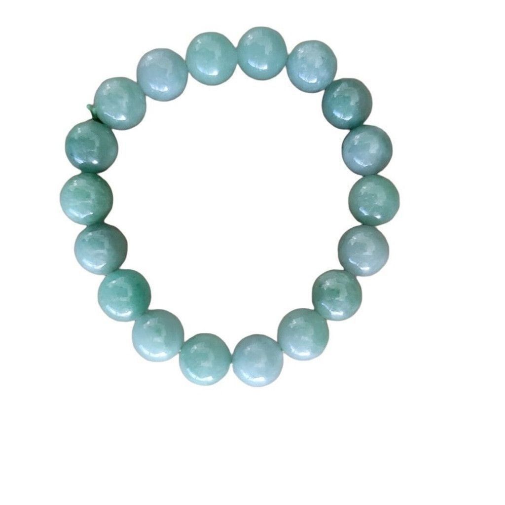Macys WOMEN'S Jade Stretched Bridge Cultured Pearl B-629-ME. 7" Size ONE SIZE - 2 Thumbnail