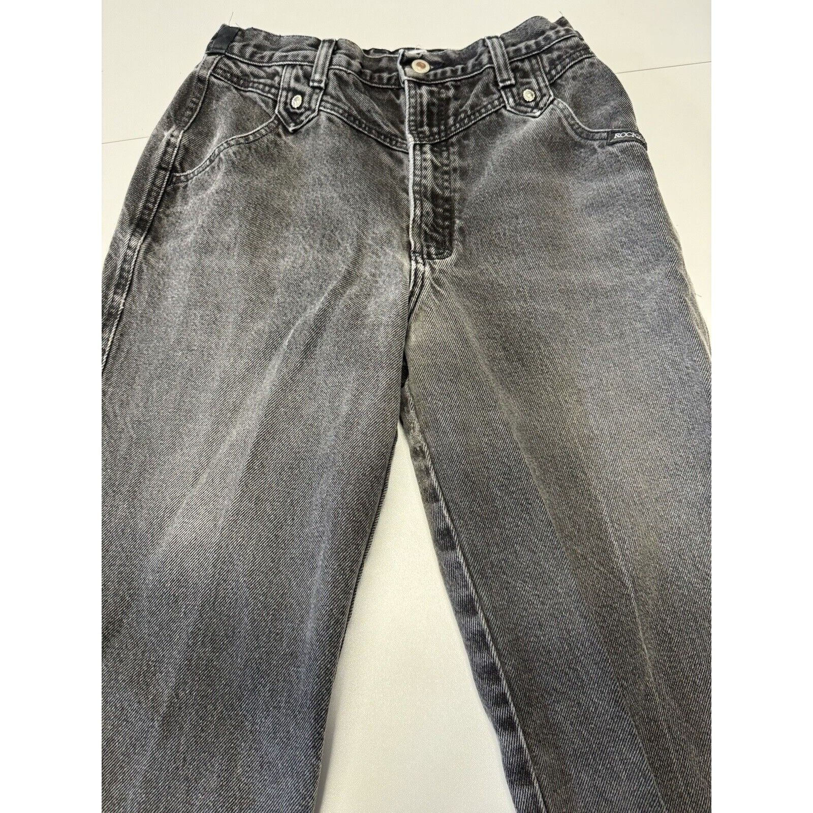 Vintage VTG Rockies Rocky Mountains Jeans Womens 9/10 (26x30) Size 32" / US 10 / IT 46 - 6 Thumbnail