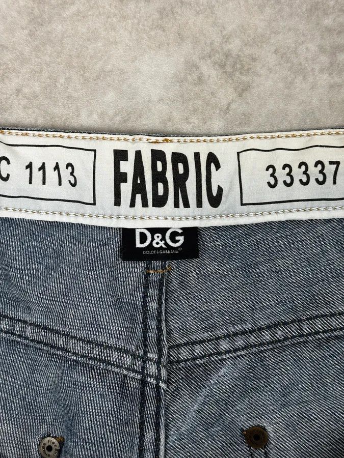 Dolce & Gabbana FW06 Dolce & Gabbana Blue Flat Pockets Jeans Size US 33 - 12 Thumbnail