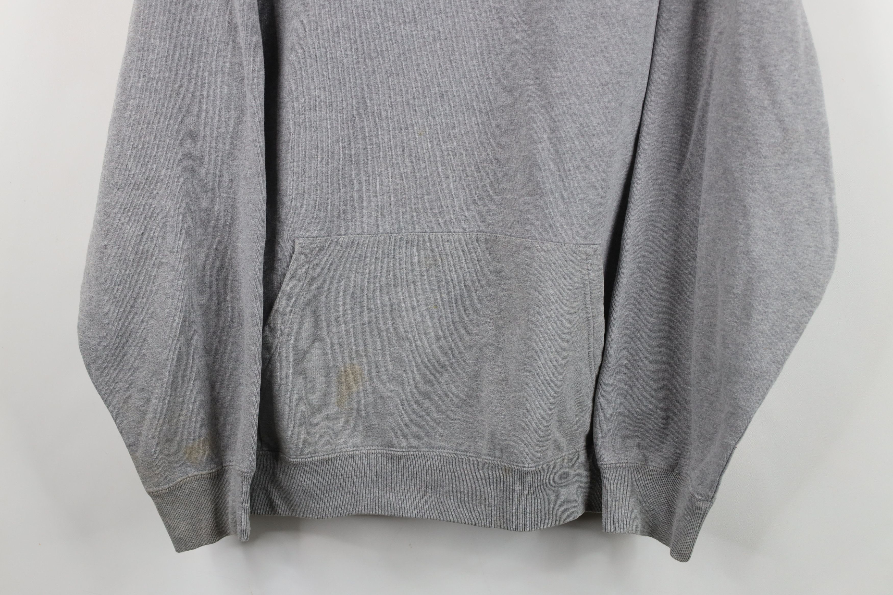 Gap Vintage Y2K 2004 Gap Fit Hoodie Sweatshirt Heather Gray Size US L / EU 52-54 / 3 - 3 Thumbnail
