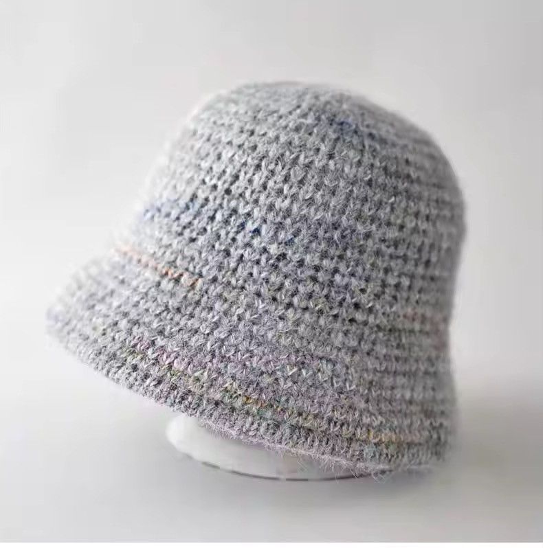 Other Autumn Winter Korean Thread Knitted Basin Hat Size ONE SIZE - 1 Thumbnail