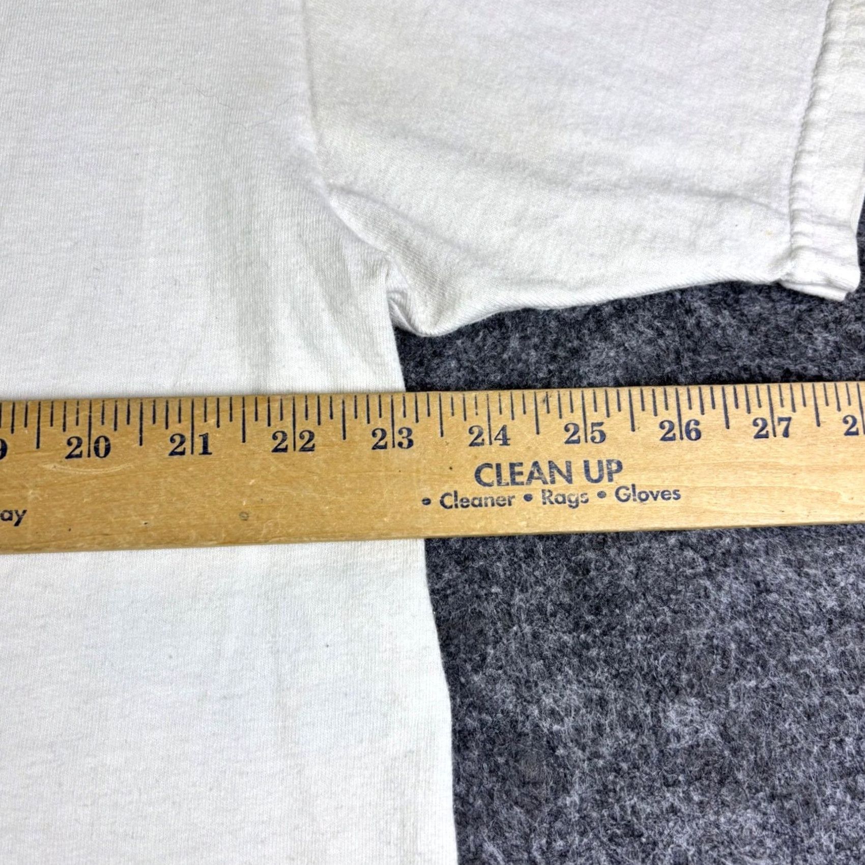 Vintage VINTAGE Stars & Stripes 2000 American Flag T Shirt Mens XL White Graphic Tee Size US XL / EU 56 / 4 - 4 Thumbnail