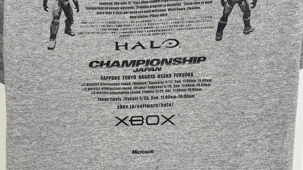 The Game Vintage rare halo 1 military science fiction Size US M / EU 48-50 / 2 - 9 Thumbnail