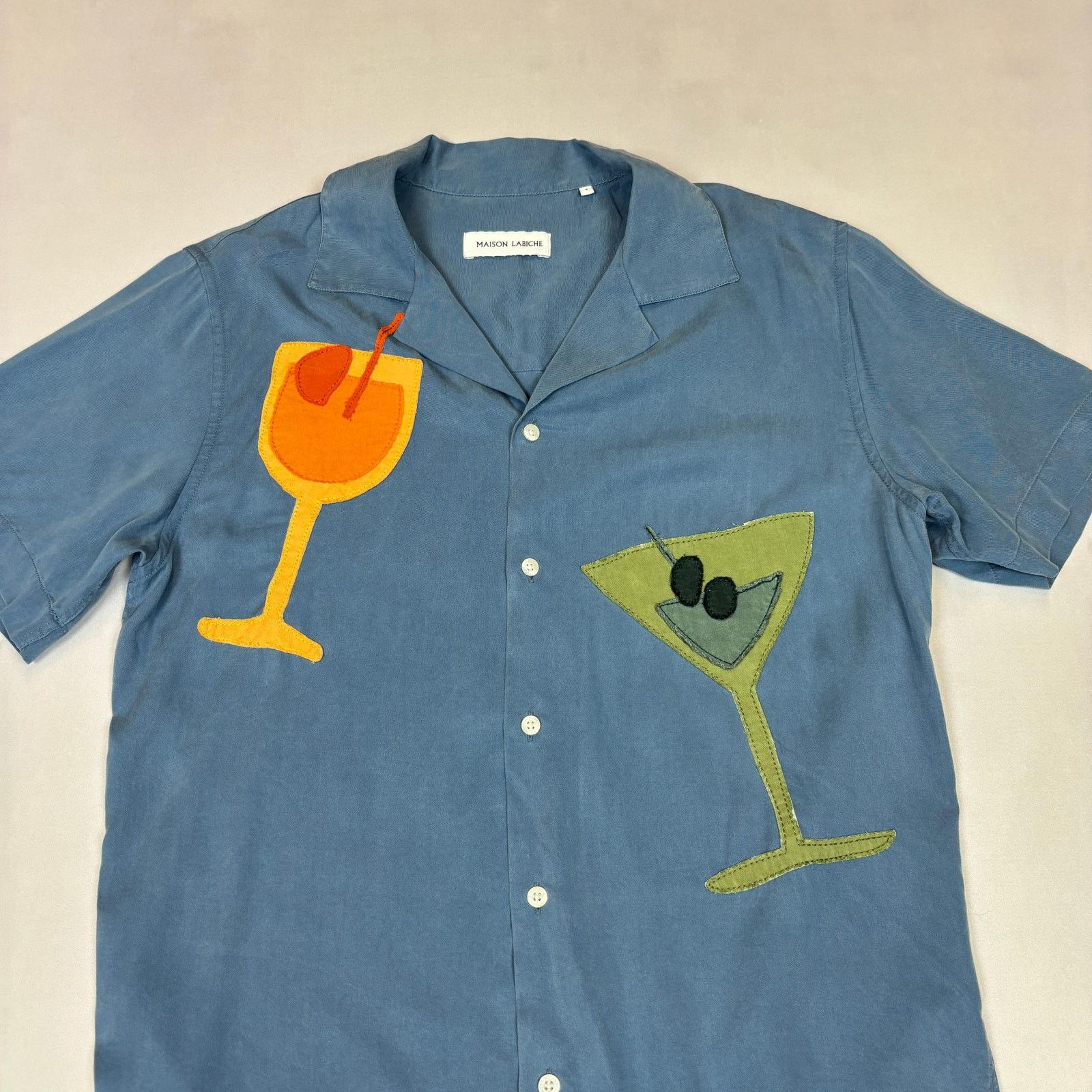 Maison Labiche Maison Labiche La Chemise Tchin Morney Button Up Shirt S Size US S / EU 44-46 / 1 - 2 Thumbnail