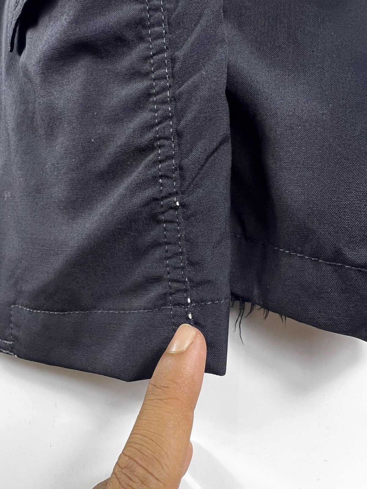 Comme des Garcons Homme 🔥 CDG HOMME AD2010 TRASHED NEHRU JACKET Size US XS / EU 42 / 0 - 7 Thumbnail