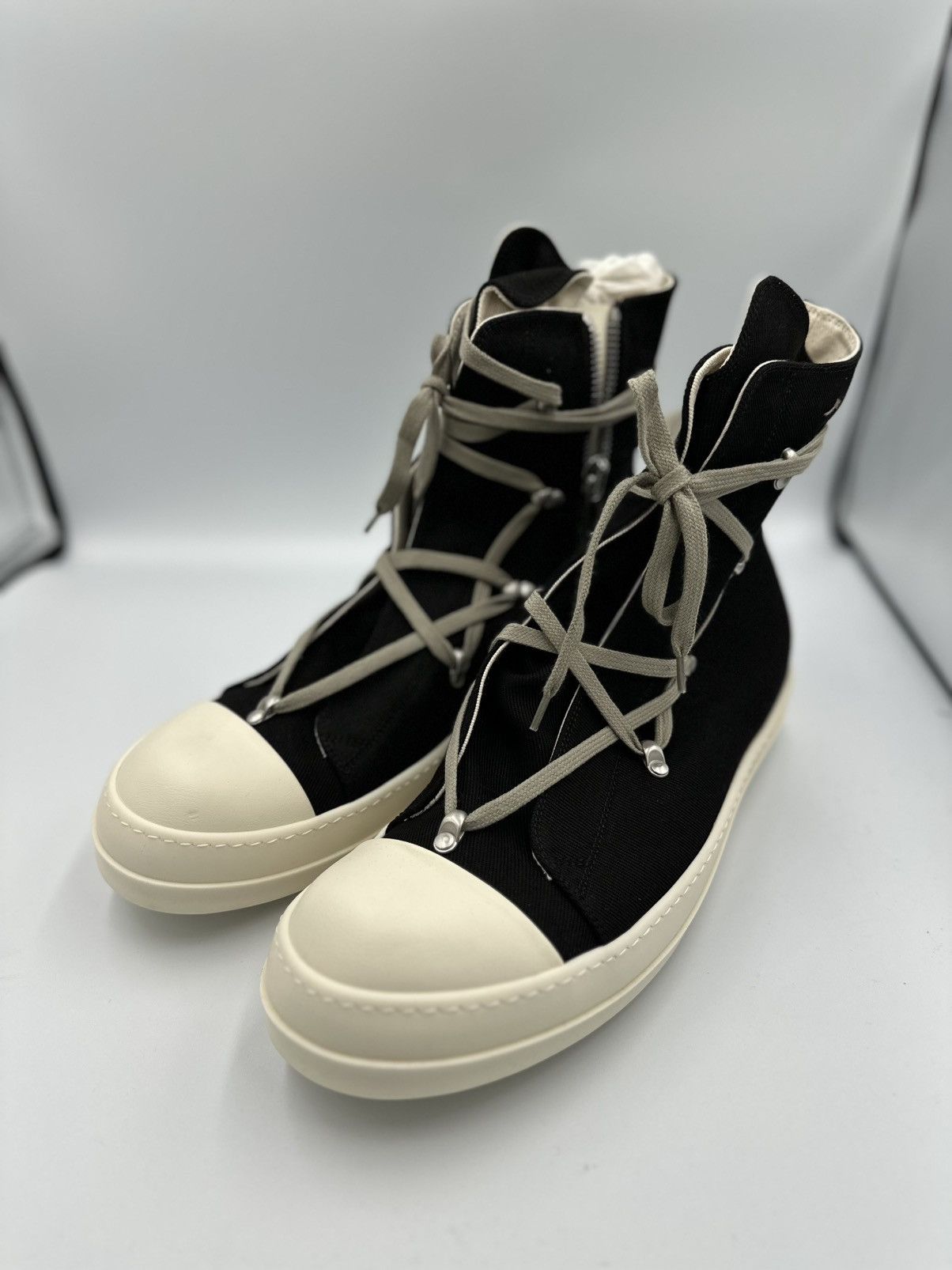 Rick Owens Drkshdw Rick Owens DRKSHDW Hexa High Sneakers Size US 13 / EU 46 - 1 Thumbnail