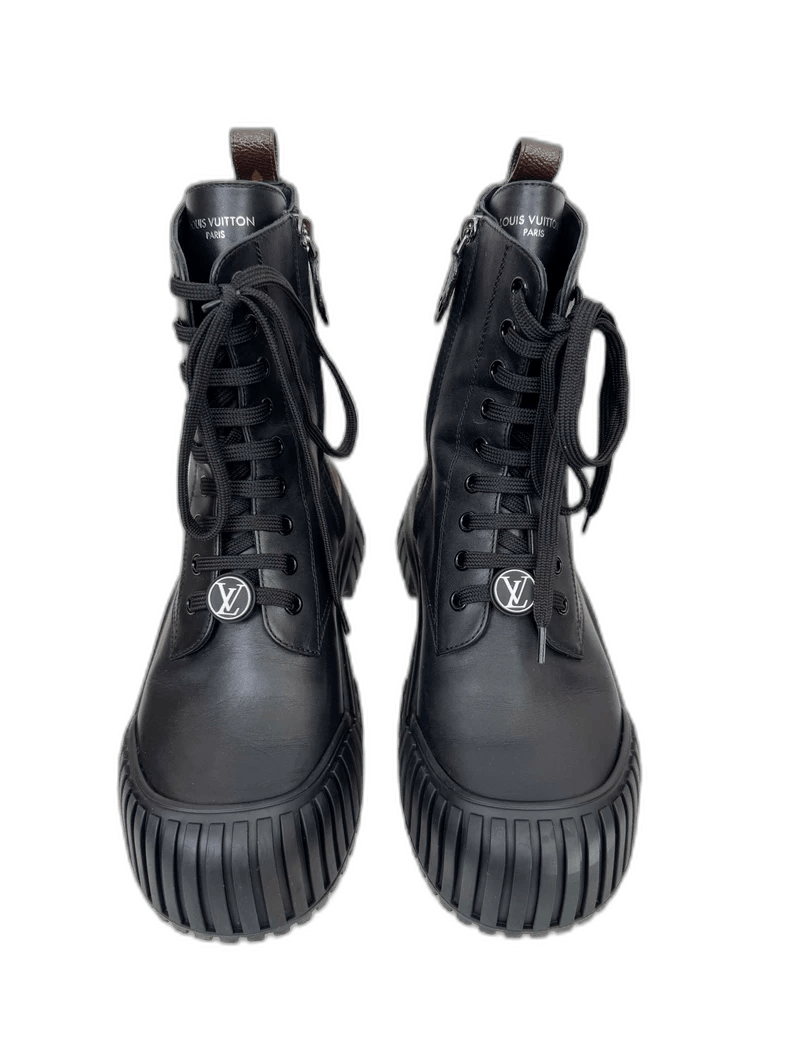 Louis Vuitton Black Boots Size 37 -2505