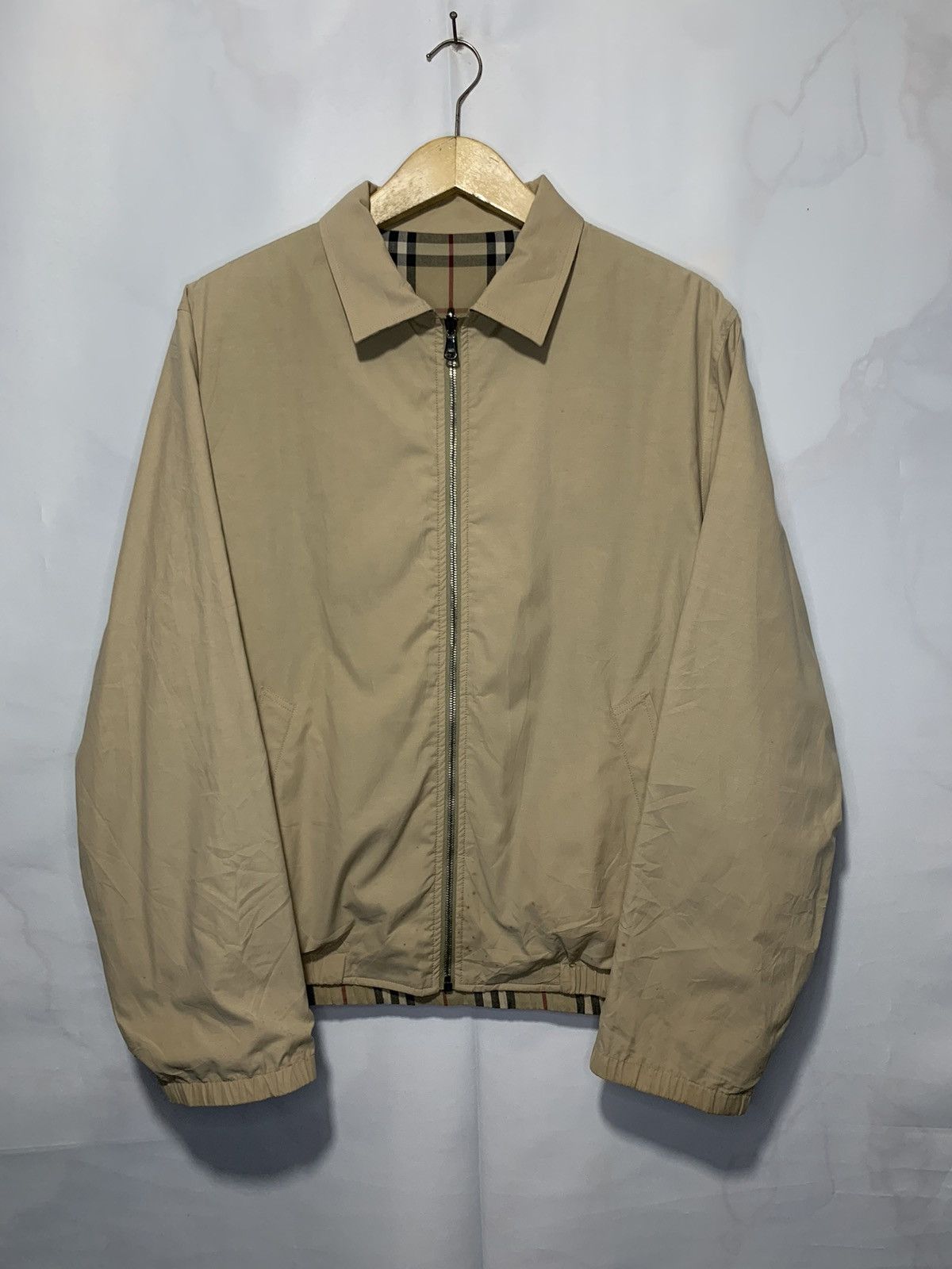 Burberry Vintage Burberry Reversible Nova check light jacket Size US L / EU 52-54 / 3 - 4 Thumbnail