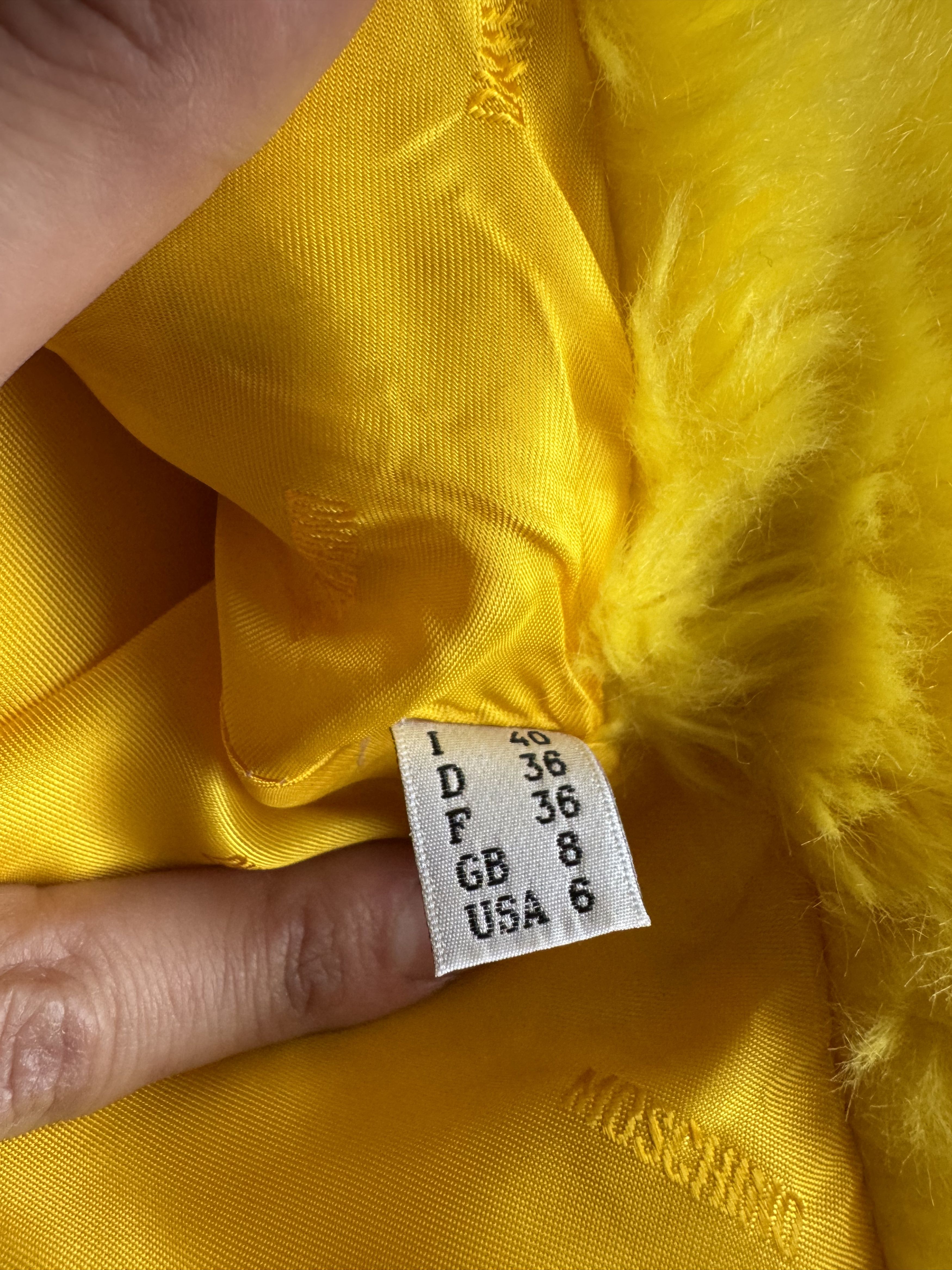 Moschino FW15 Runway Faux Fur Coat Size S / US 4 / IT 40 - 20 Thumbnail