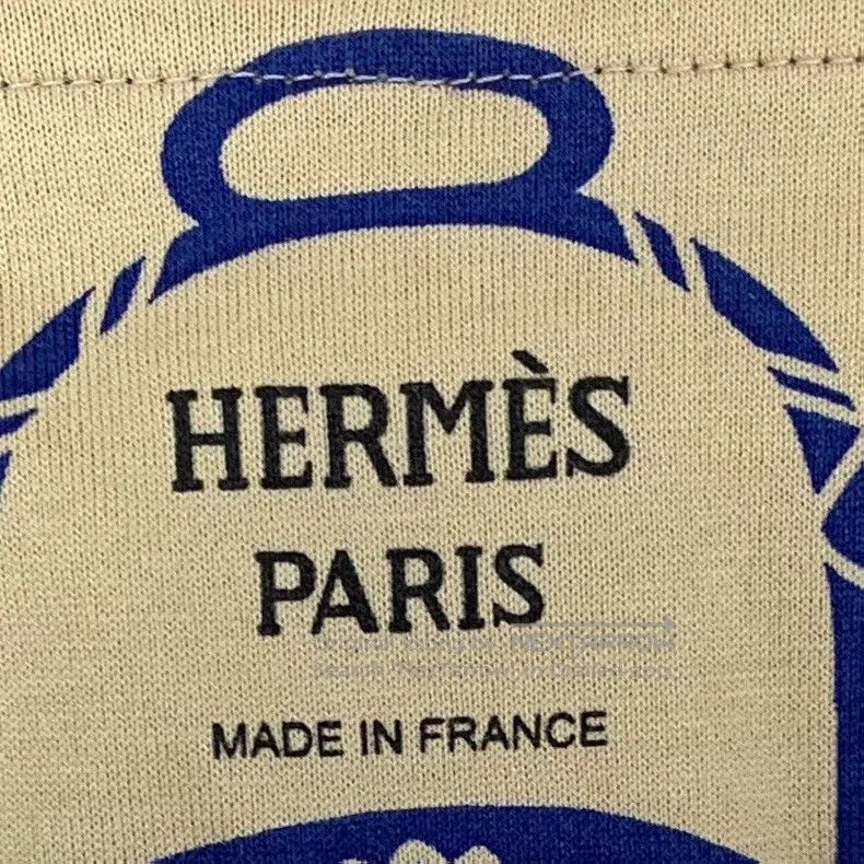 Hermes Hermes Brown Pattern Full Print Cotton Round Neck Short Sl Size XXS / US 00 / IT 34 - 5 Thumbnail