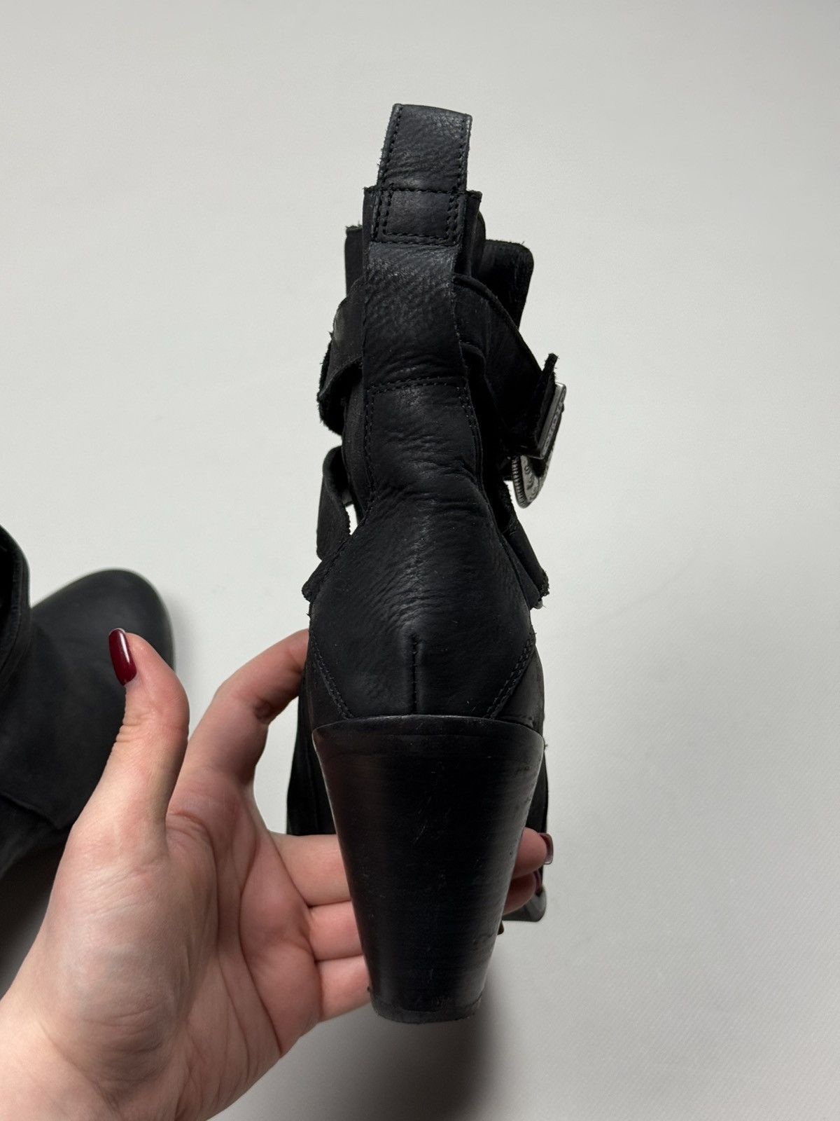 Allsaints Allsaints Ladies Avant-Garde Heeled Ankle Boots Shoes Size US 9 / IT 39 - 17 Thumbnail