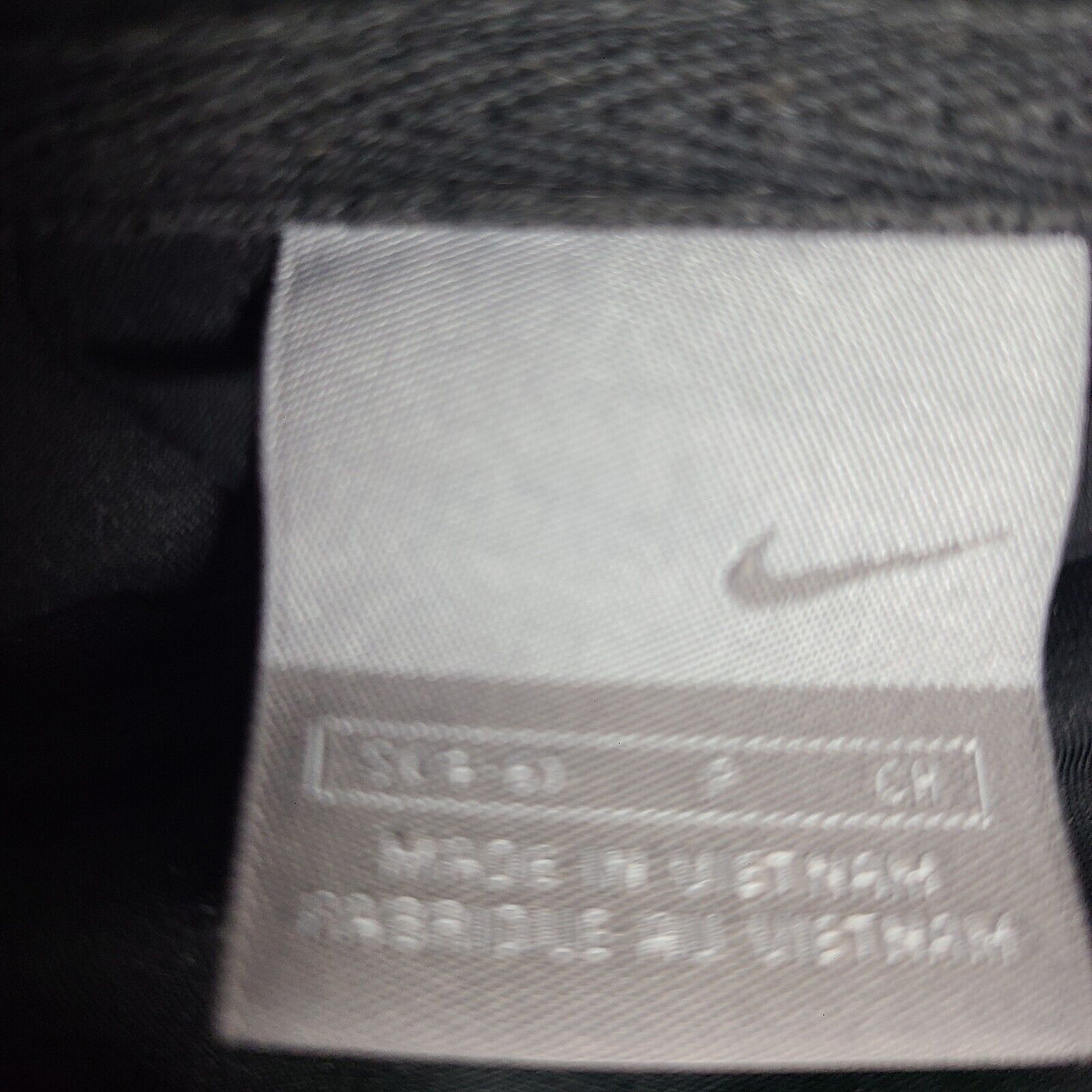 Nike Vintage Nike Black W/Red White Embroidered Swoosh Check Zip Size S / US 4 / IT 40 - 3 Thumbnail