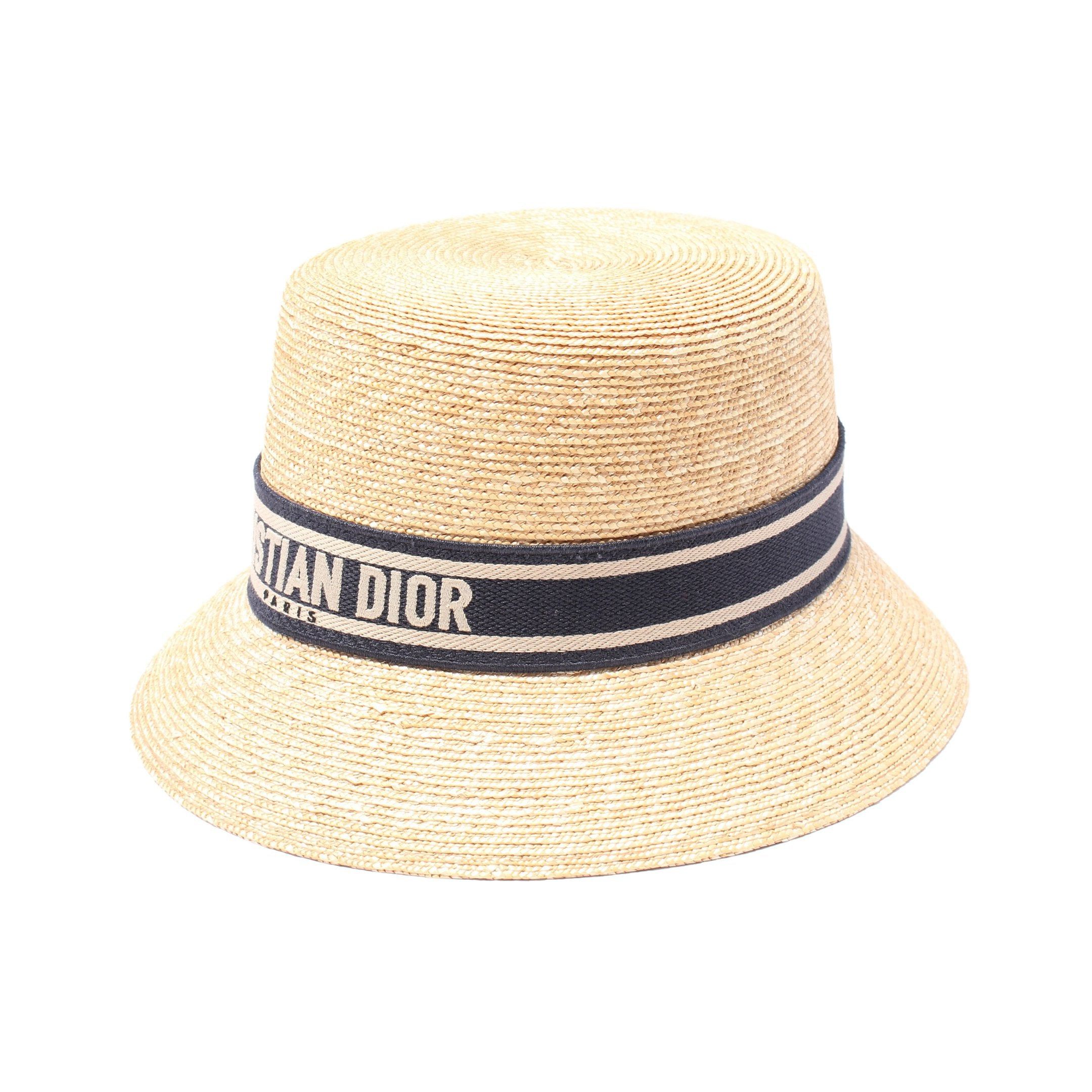 ハット Dior D-Bobby Toile De Jouy Scotland Dior D-Bobby Toile De Jouy Scotland Bucket Hat With Narrow
