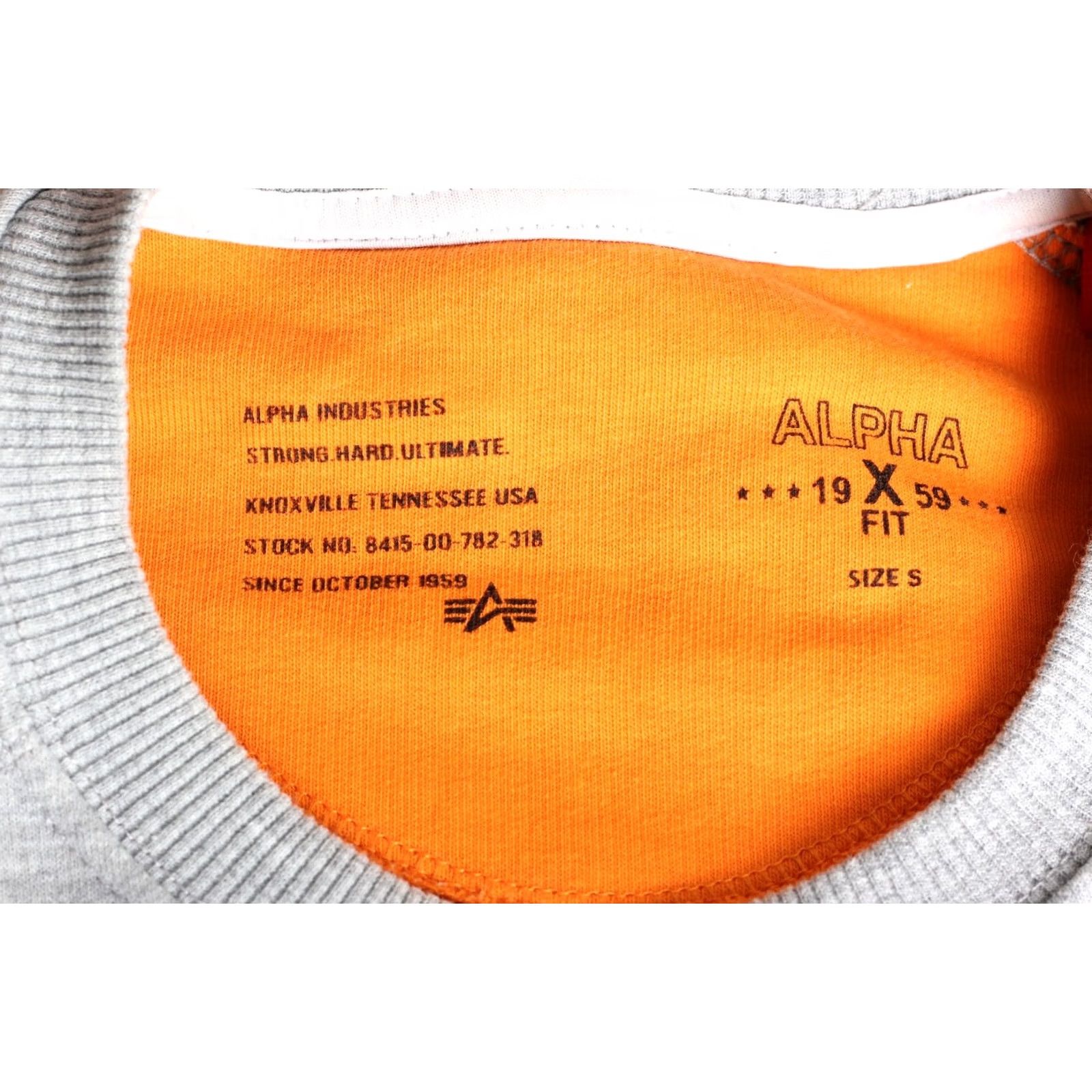 Alpha Industries ALPHA INDUSTRIES Sweatshirt Jumper Men Size S VR0408 Size US S / EU 44-46 / 1 - 5 Thumbnail