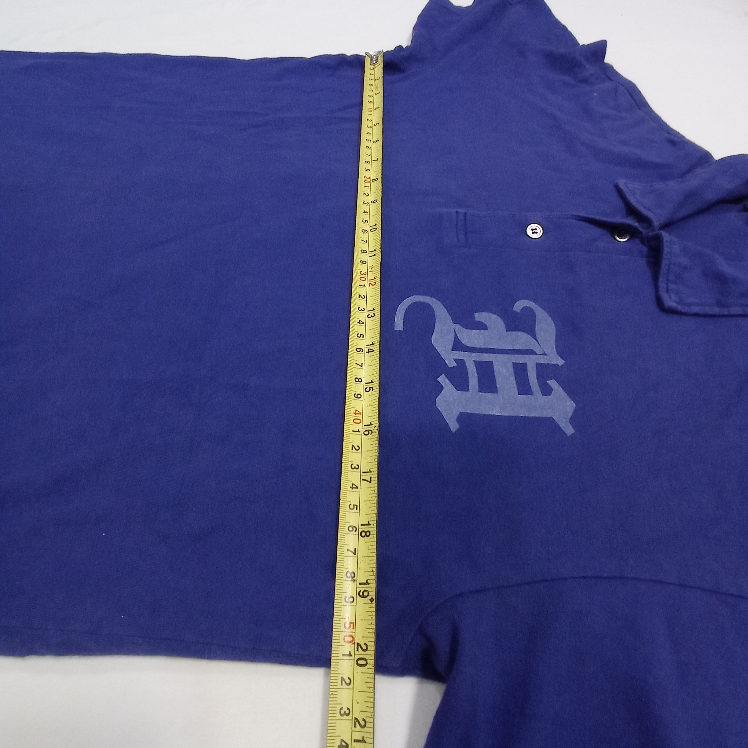 Comme des Garcons Homme Plus × Japanese Brand Comme Des Garcons Homme Collar T shirt Size US S / EU 44-46 / 1 - 6 Thumbnail