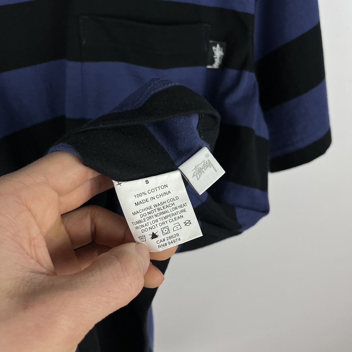 Stussy Vintage Stussy y2k pocket tee 90’s Size US M / EU 48-50 / 2 - 7 Thumbnail