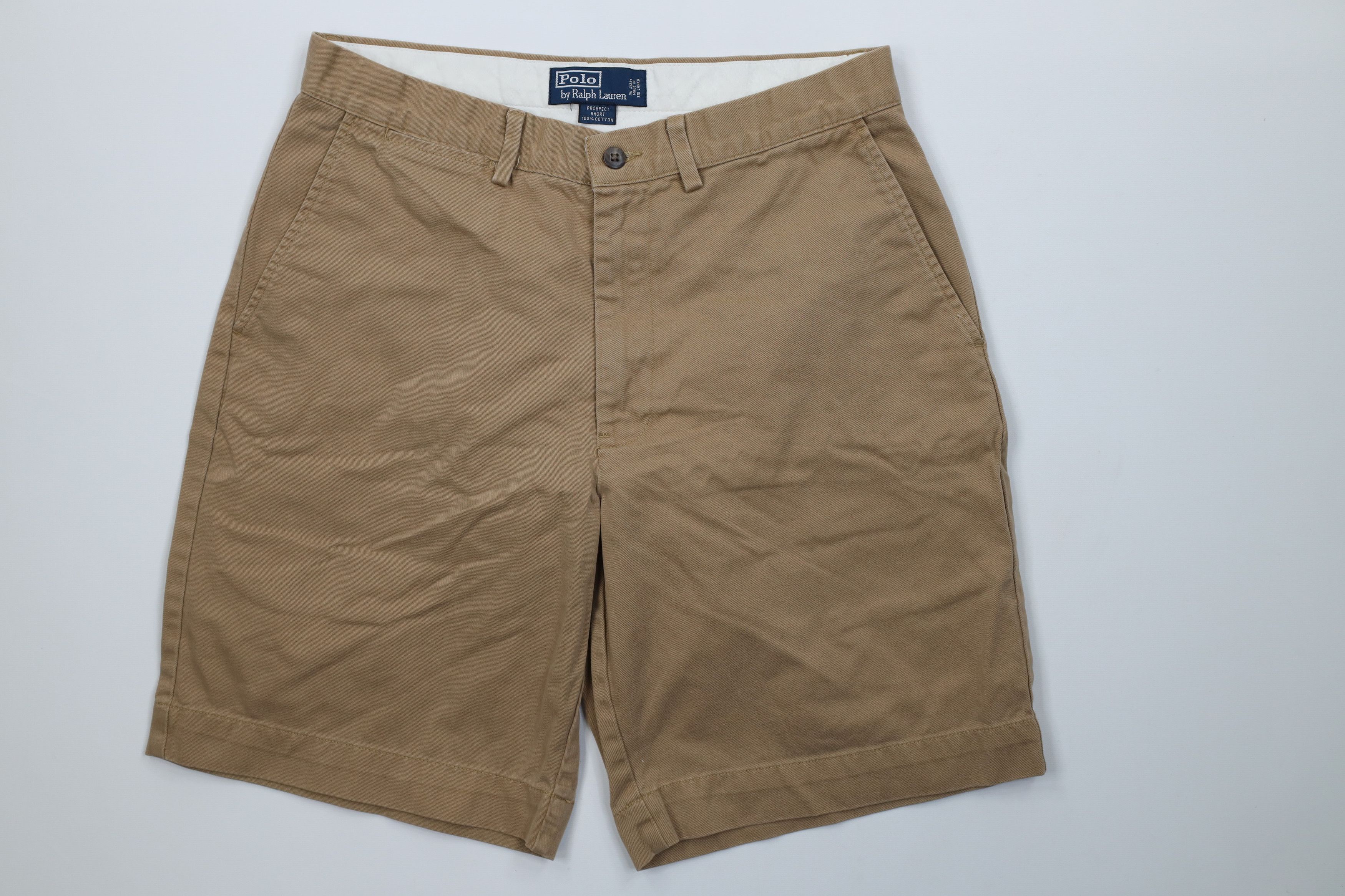 Ralph Lauren Vintage 90s Ralph Lauren Above Knee Chino Golf Shorts Cotton Size US 32 / EU 48 - 1 Thumbnail