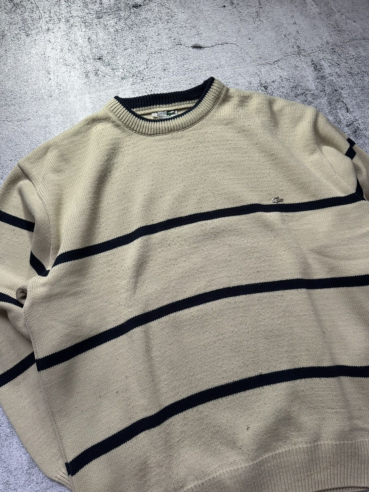 Lacoste Vintage Chemise Lacoste Sweater Y2K Logo Size US L / EU 52-54 / 3 - 4 Thumbnail
