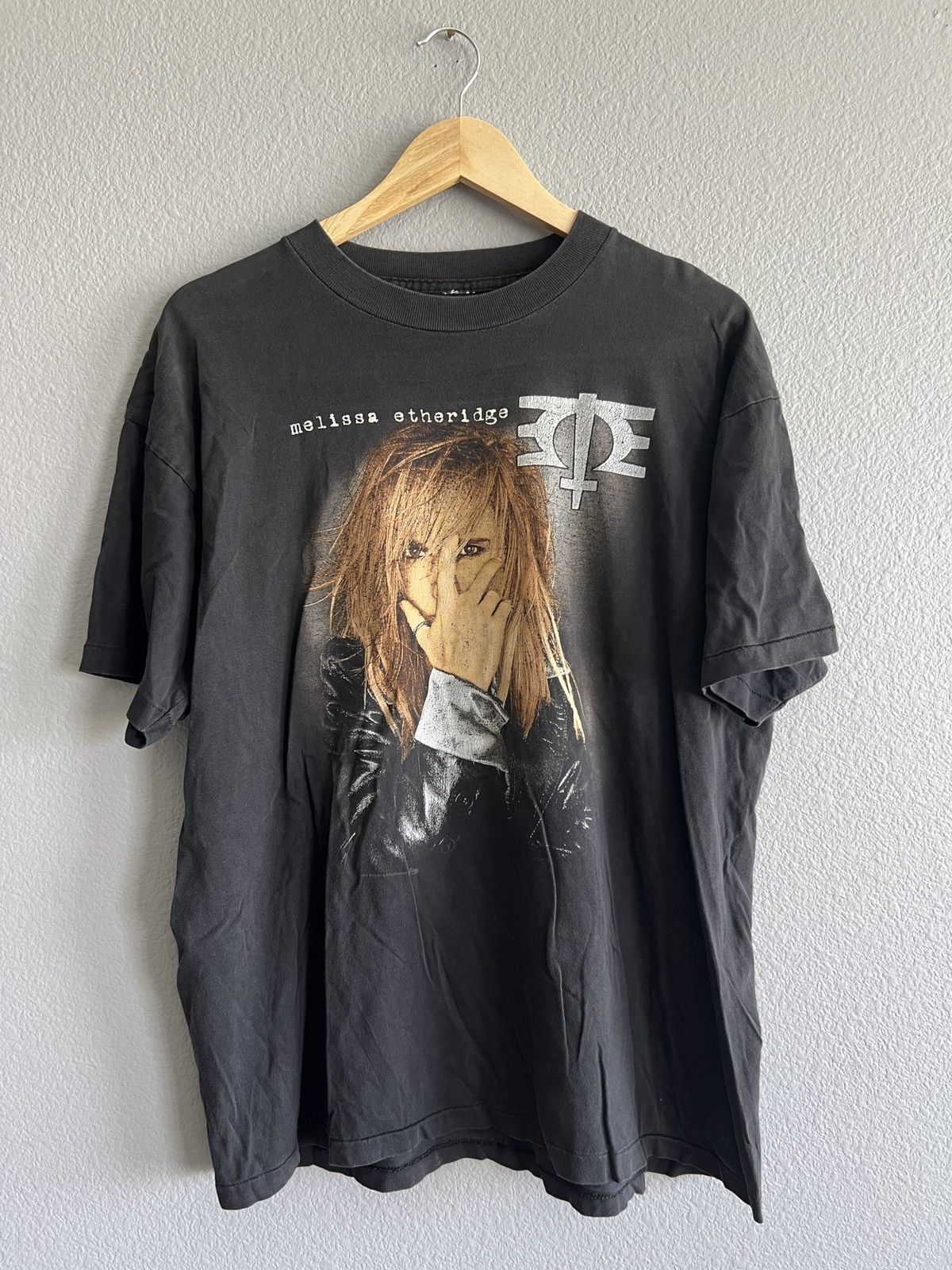 Band Tees × Vintage Vintage 1996 Band Tee Faded Melissa Etheridge Size US XL / EU 56 / 4 - 1 Thumbnail