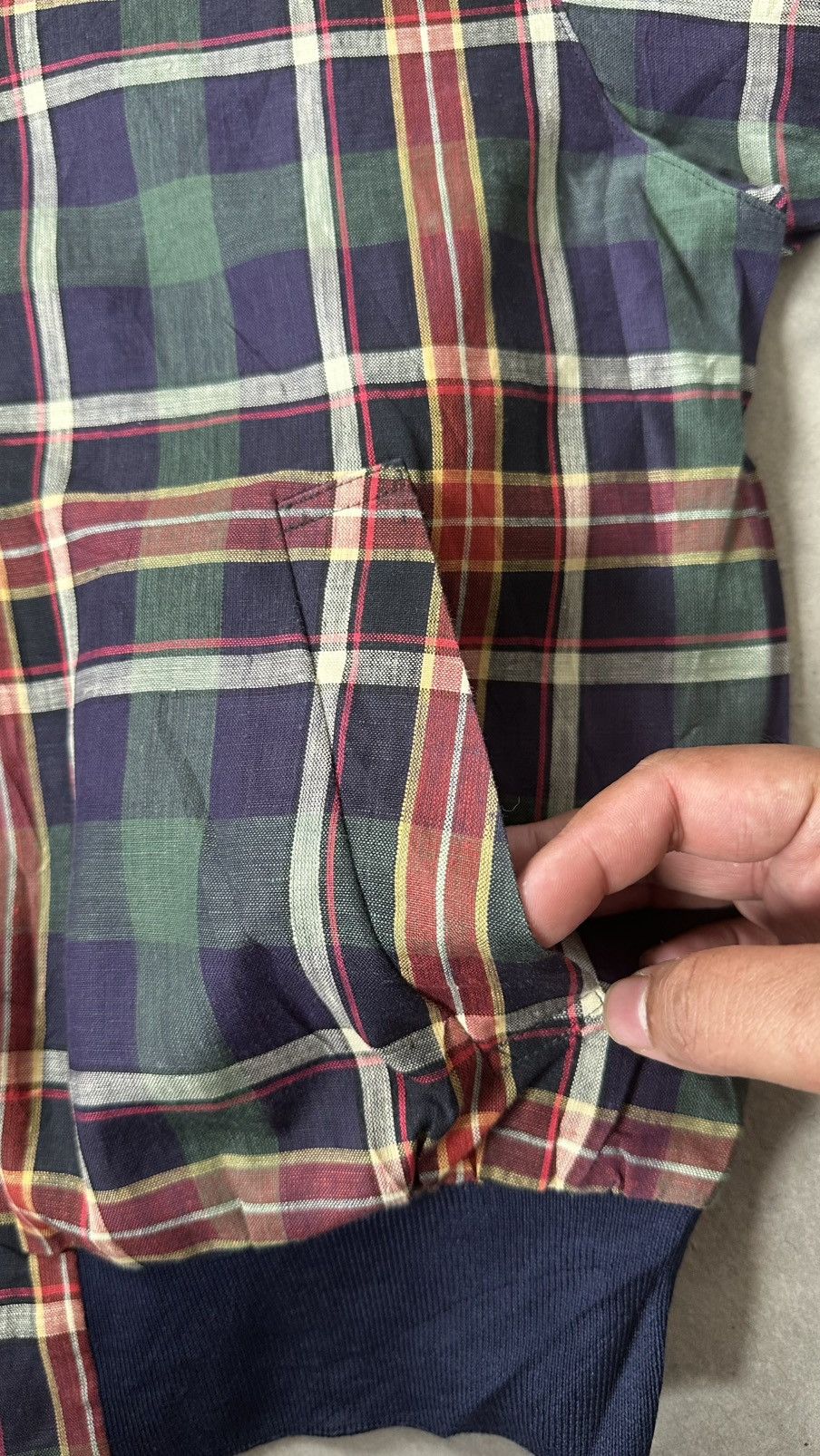 DAKS VINTAGE DAKS ENGLAND CHECKERED BOMBER JACKET Size US M / EU 48-50 / 2 - 7 Thumbnail