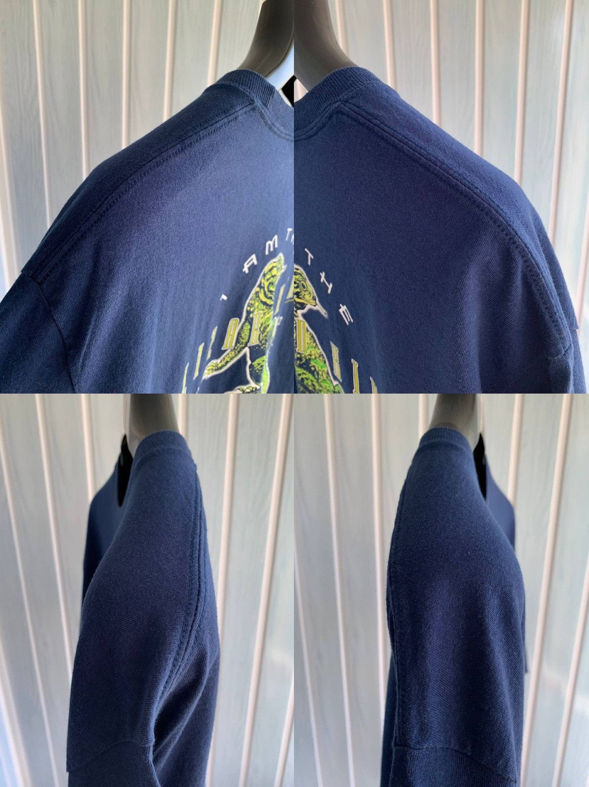 Hanes Vintage 1999 The Doors Lizard King Preshrunk Hanes T-Shirt Size US L / EU 52-54 / 3 - 23 Thumbnail