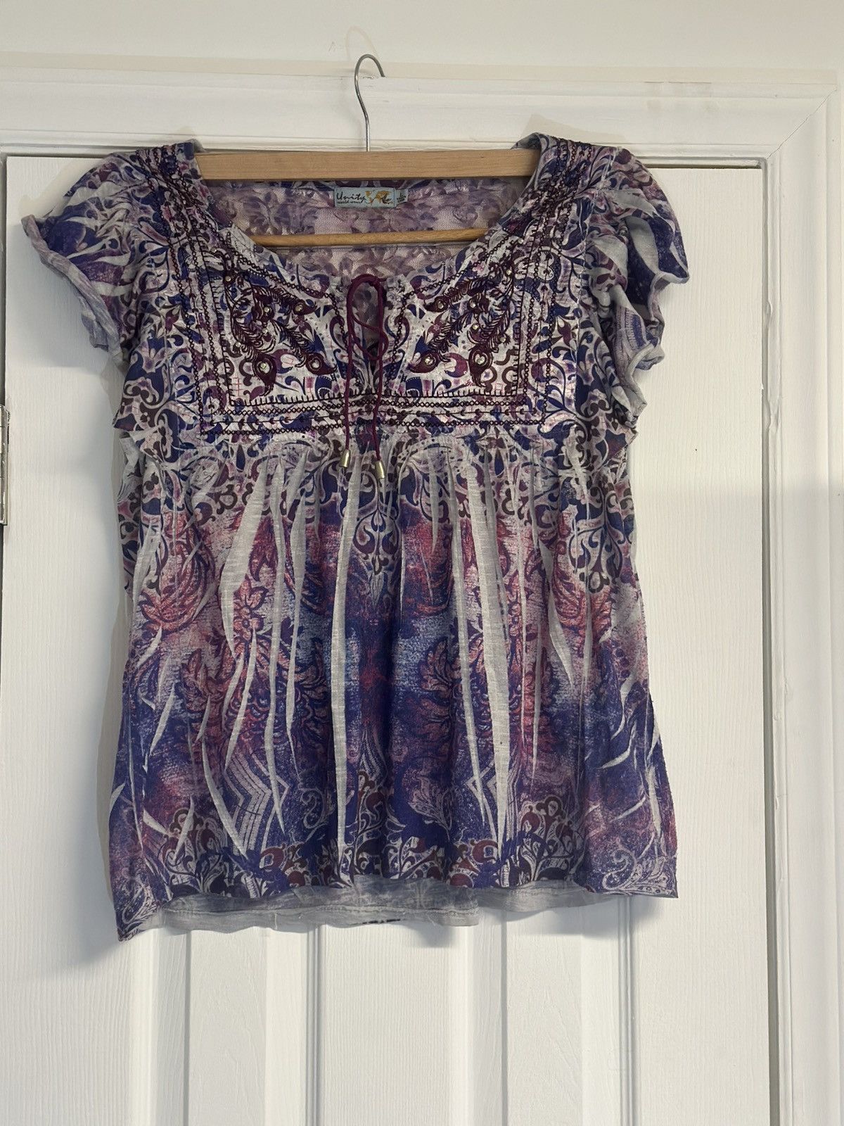 Other Y2K Ruffle Top Size L / US 10 / IT 46 - 1 Thumbnail