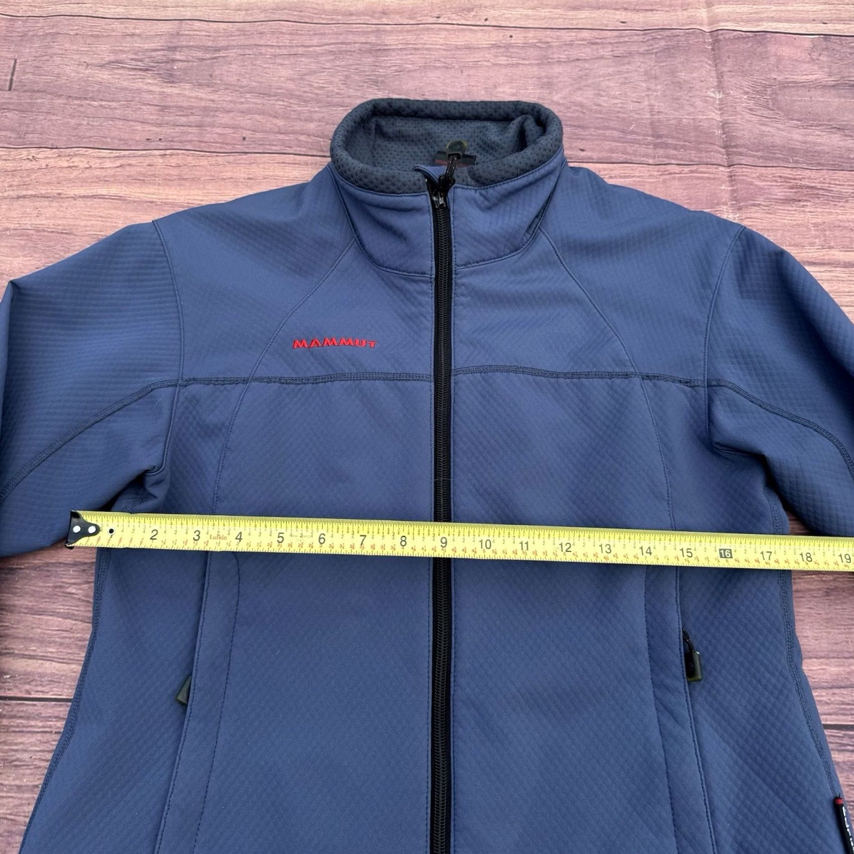 Mammut Mammut Softshell Full Zip Jacket Women’s S BLUE / PURPLE, Regular, All Seasons, Windproof, Zipper Pockets, Casual, Outdoor Size S / US 4 / IT 40 - 2 Thumbnail