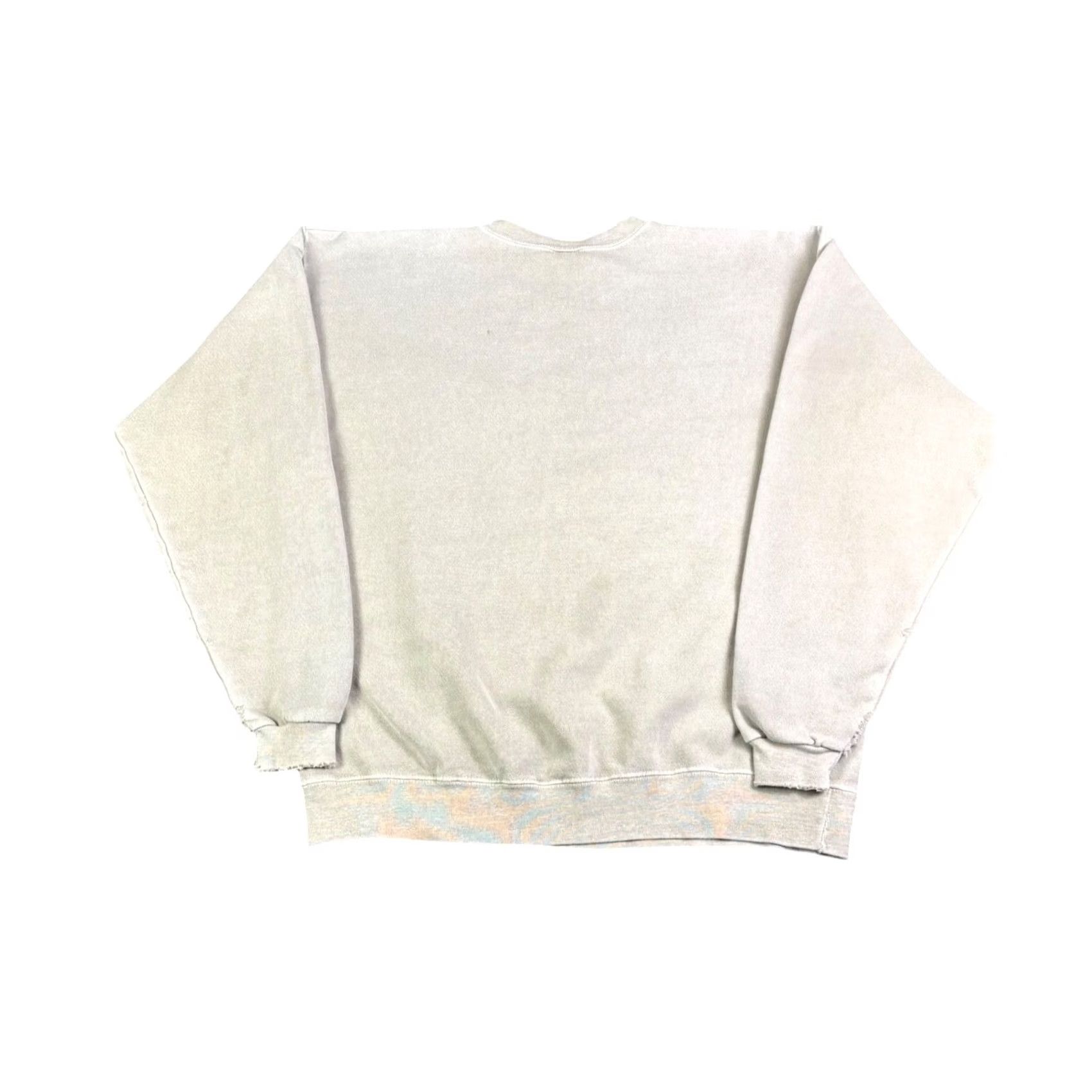 Vintage VINTAGE LA Loving Sweatshirt Shirt Tan Beige Distressed 1990s Heavyweight Long Sleeve L Womens Mens Size US L / EU 52-54 / 3 - 2 Thumbnail