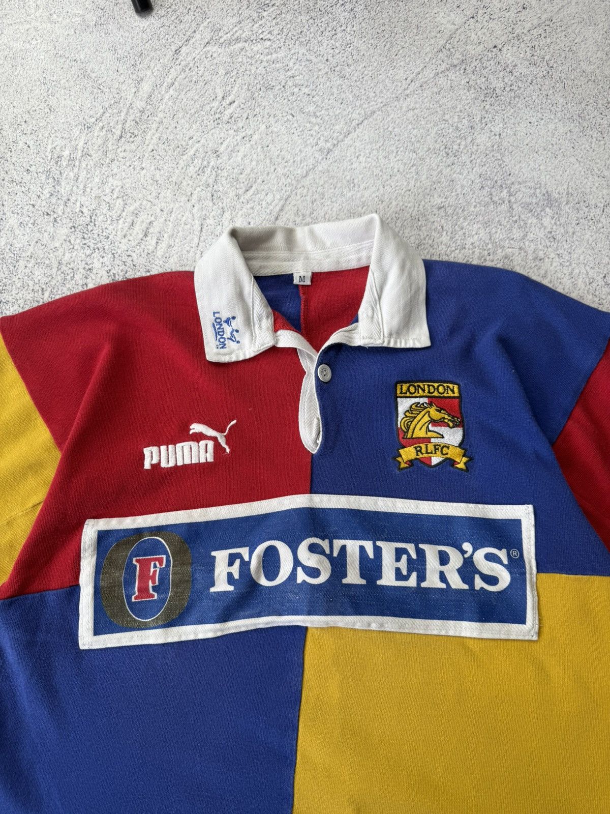 Rugby Ralph Lauren LONDON BRONCOS 1997 PUMA SIZE M NEW RUGBY JERSEY SHIRT RARE Size US M / EU 48-50 / 2 - 3 Thumbnail