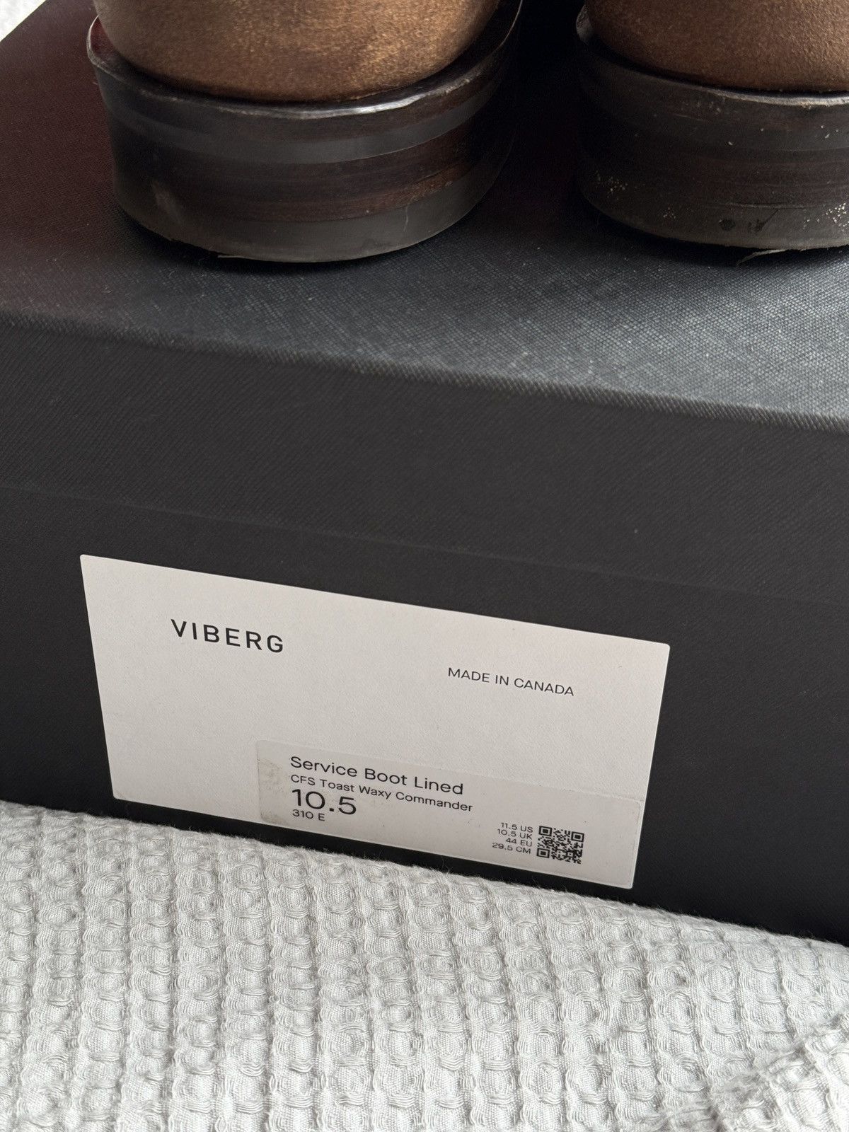 Viberg Viberg Service Boot 310 - Toast Waxy Commander Size US 11.5 / EU 44-45 - 5 Thumbnail