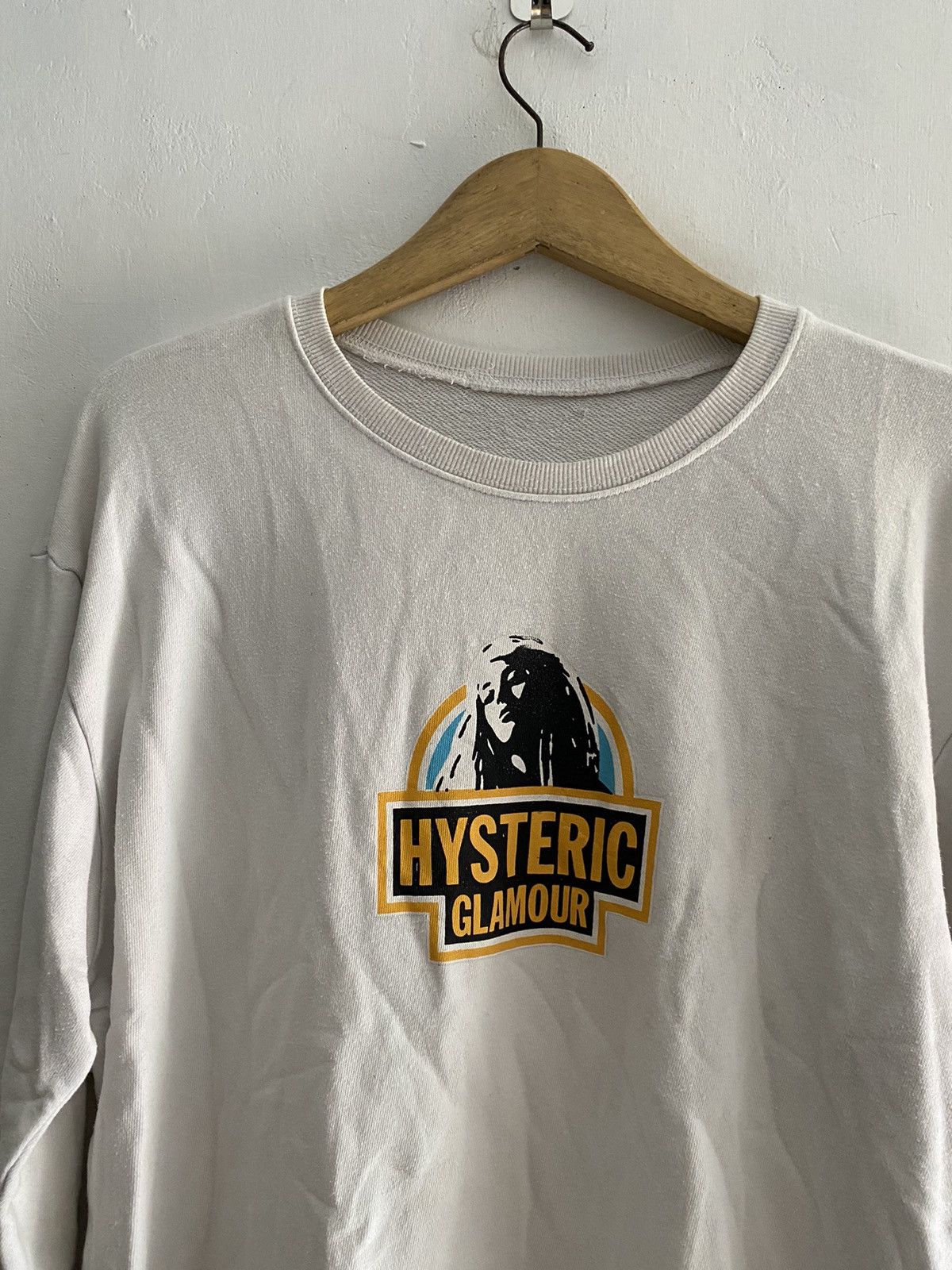 Hysteric Glamour × Japanese Brand Vintage Hysteric glamour center logo sweatshirt Size US M / EU 48-50 / 2 - 2 Thumbnail