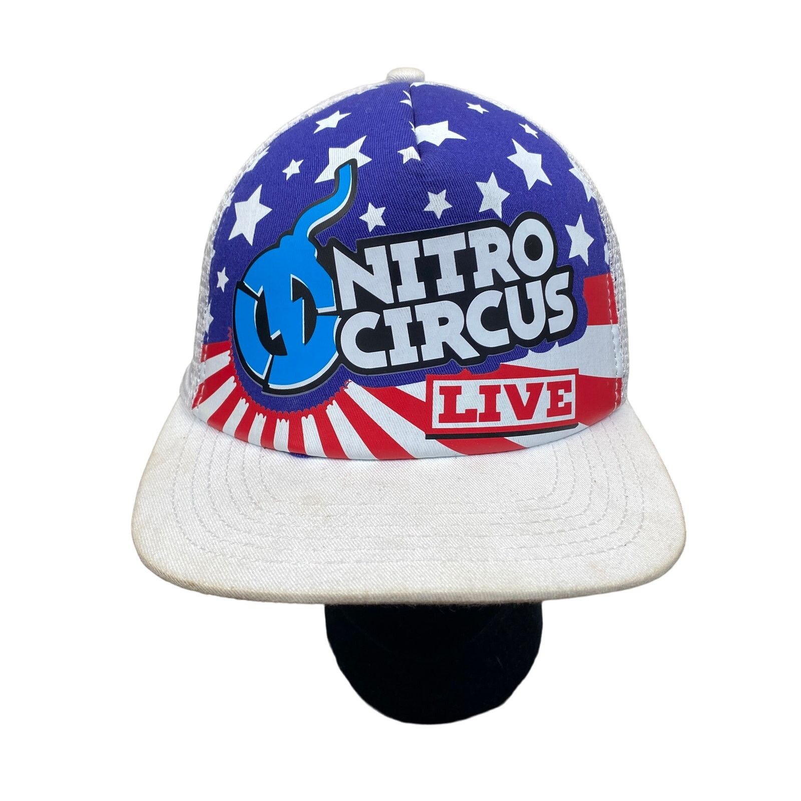 Other Nitro Circus Live Travis Pastrana Motocross TV Trucker Hat Size ONE SIZE - 1 Thumbnail