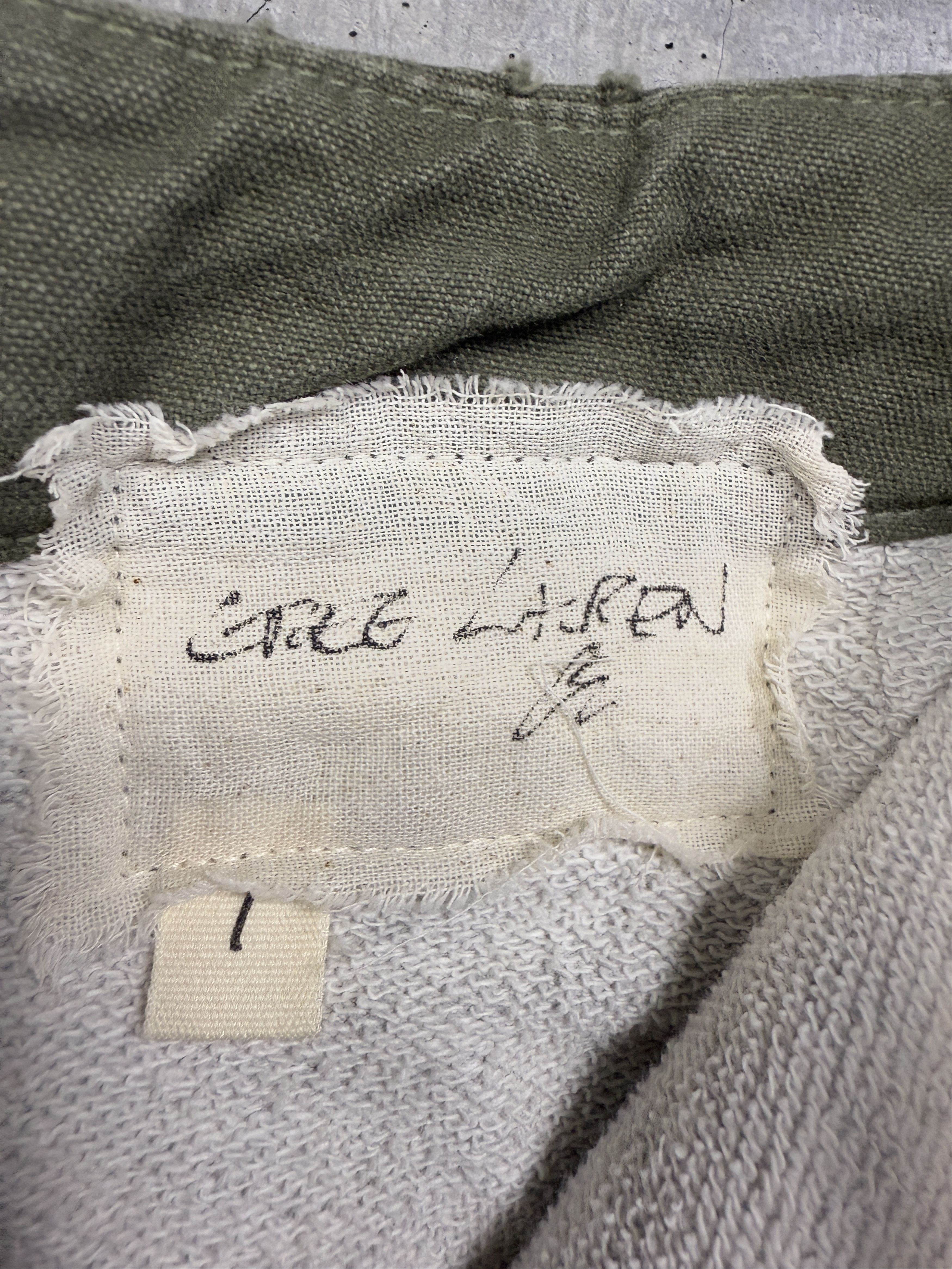 Greg Lauren Greg Lauren Army/ Heather Wide Leg Pants Size US 30 / EU 46 - 9 Thumbnail