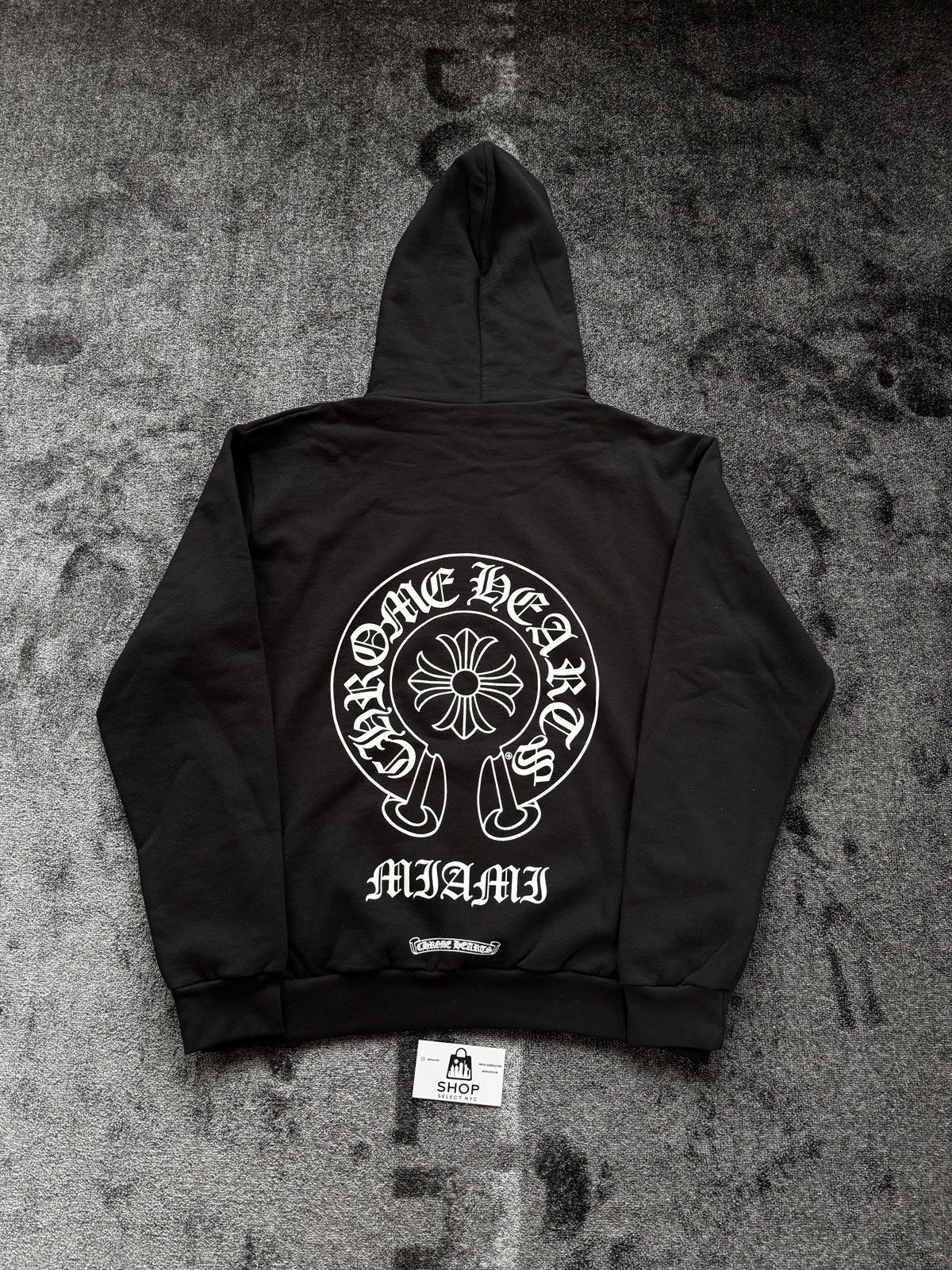 関税込 CHROME HEARTS MIAMI ART BASEL DAGGER HOODIE Dagger Hoodie Miami Art Basel Exclusive 