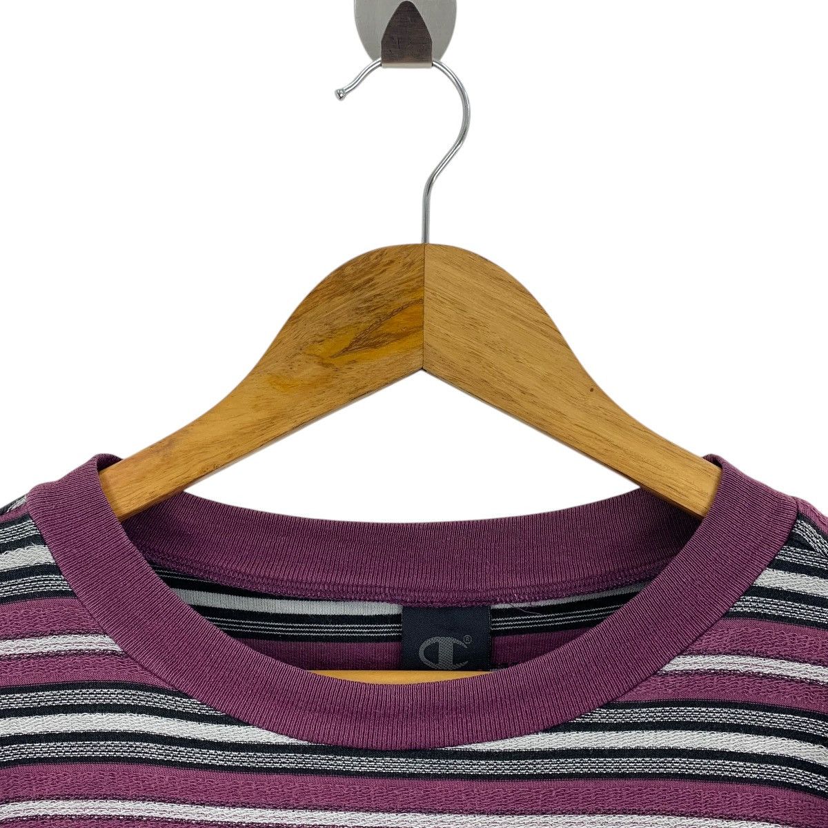Champion × Vintage Vintage CHAMPION Stripe tee Size US L / EU 52-54 / 3 - 8 Thumbnail