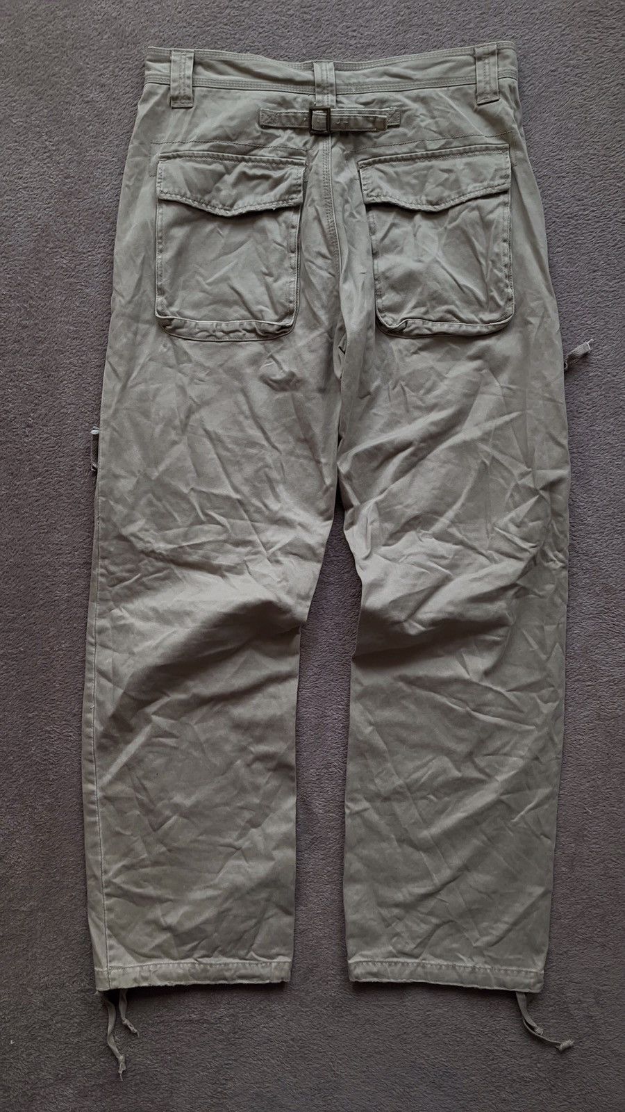 Japanese Brand Parachute Y2K Militaty Multipocket Cargo Pants dolce gabbana Size US 34 / EU 50 - 3 Thumbnail