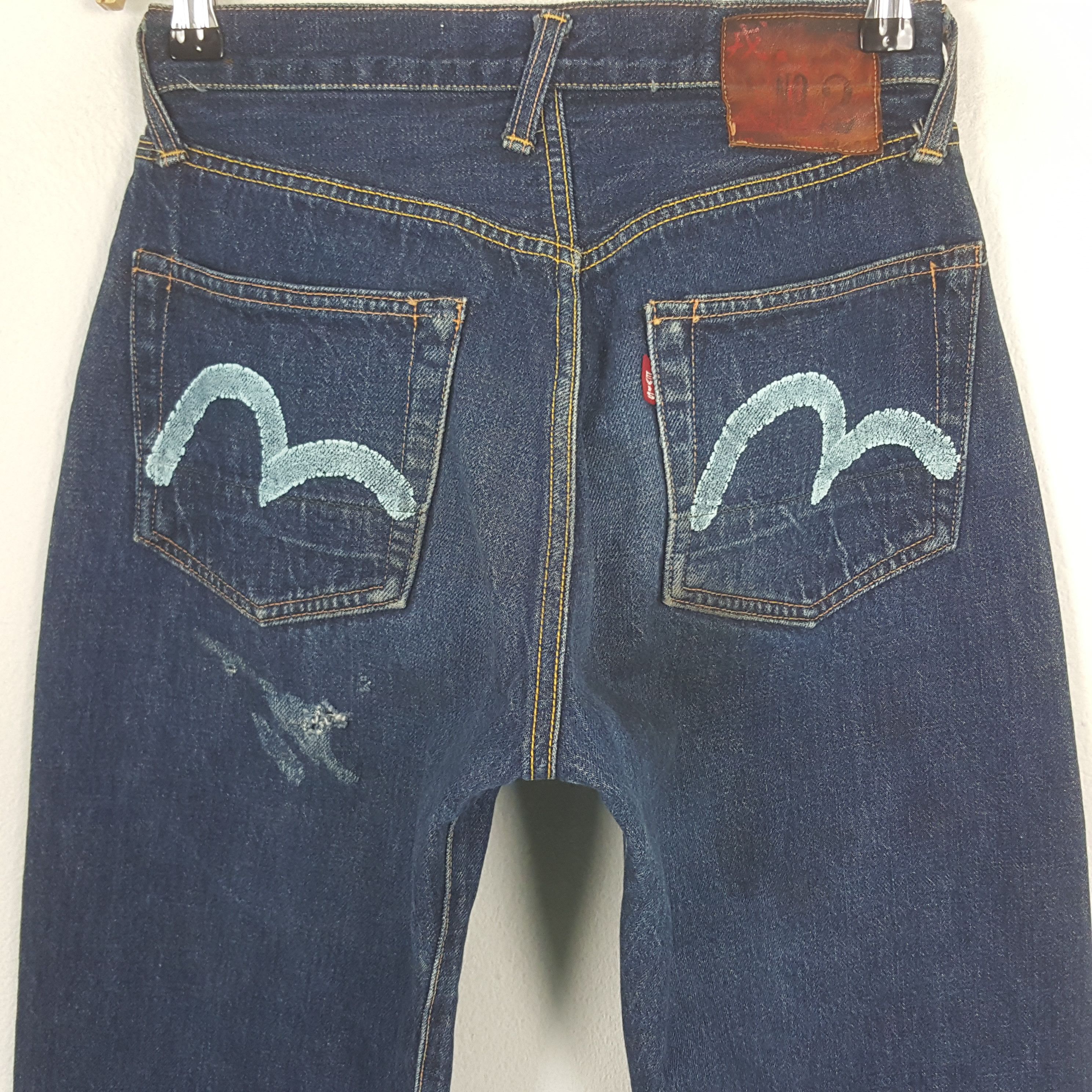 Japanese Brand Vintage Evis Japanese Brand Daicock Denim Jeans C280N24 Size 24" / US 00 / IT 34 - 5 Thumbnail