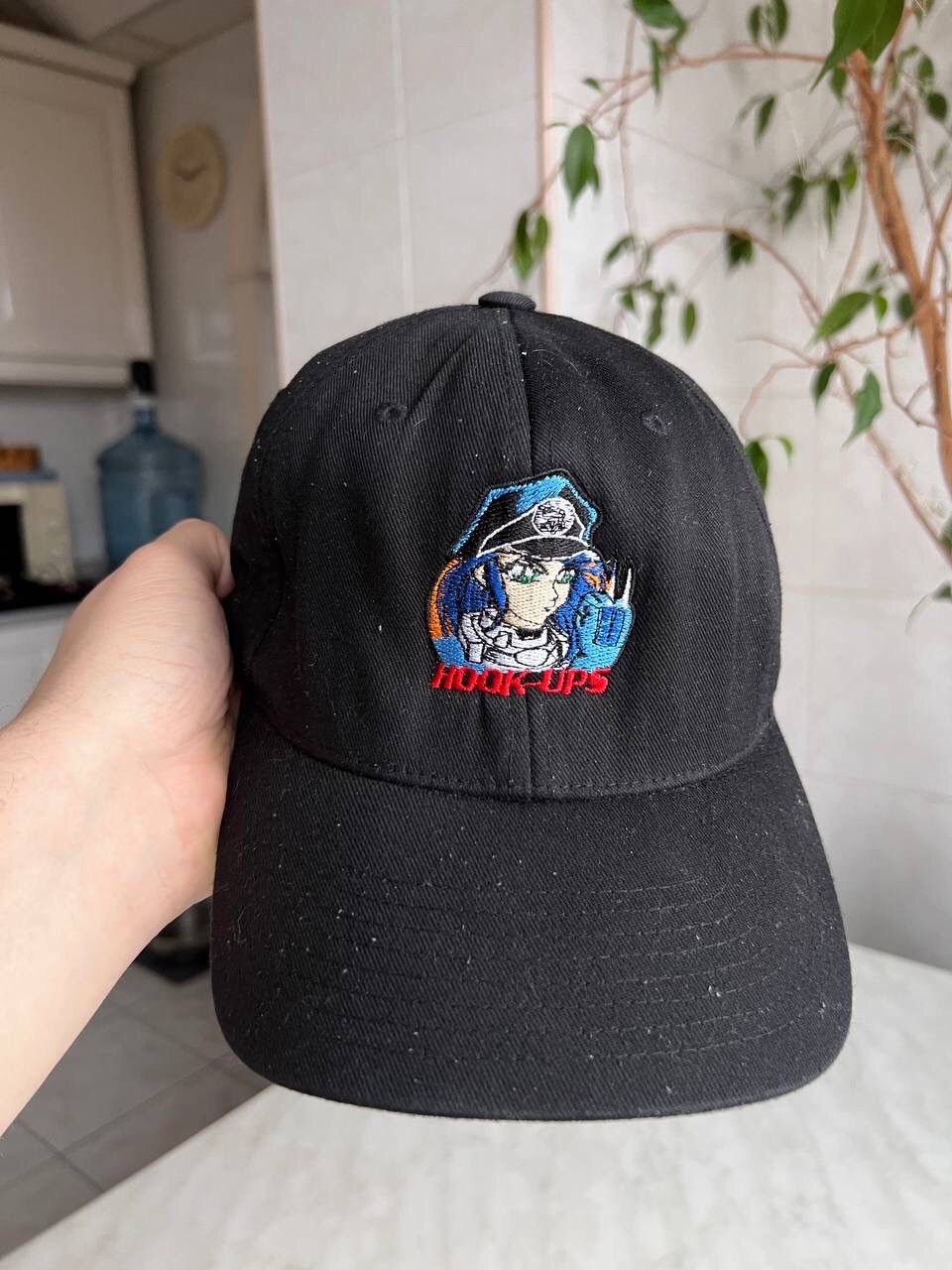 Hook-Ups VTG Hook-Ups Super Assassin Anime Girl FlexFit 2000s Cap Hat Size ONE SIZE - 1 Thumbnail