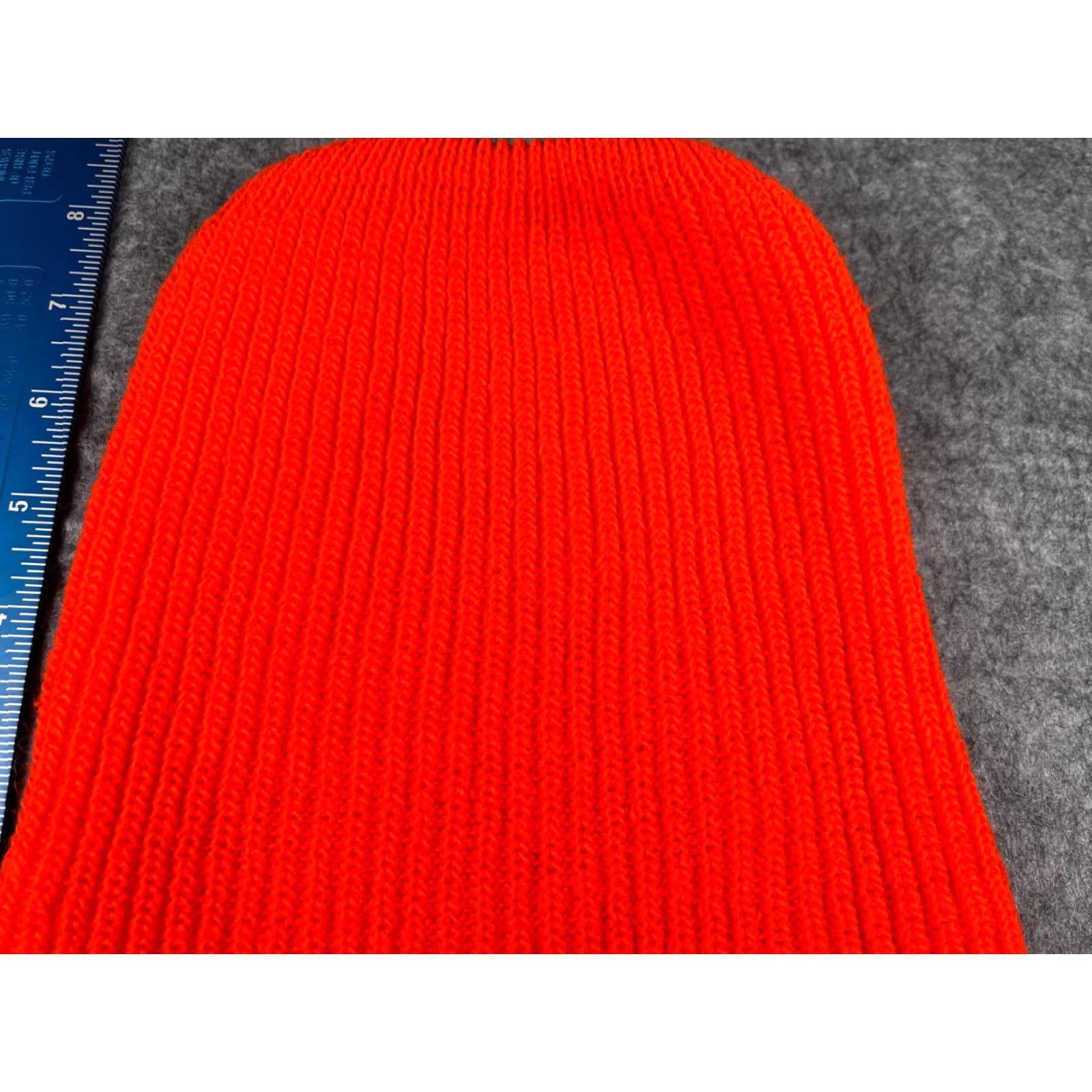 Doublet Neon Orange Beanie Knit Toque Adult One Size - Acrylic Winter Outdoor Hat Unisex Adults Men Women Winter Cap Ski Style Size ONE SIZE - 2 Thumbnail