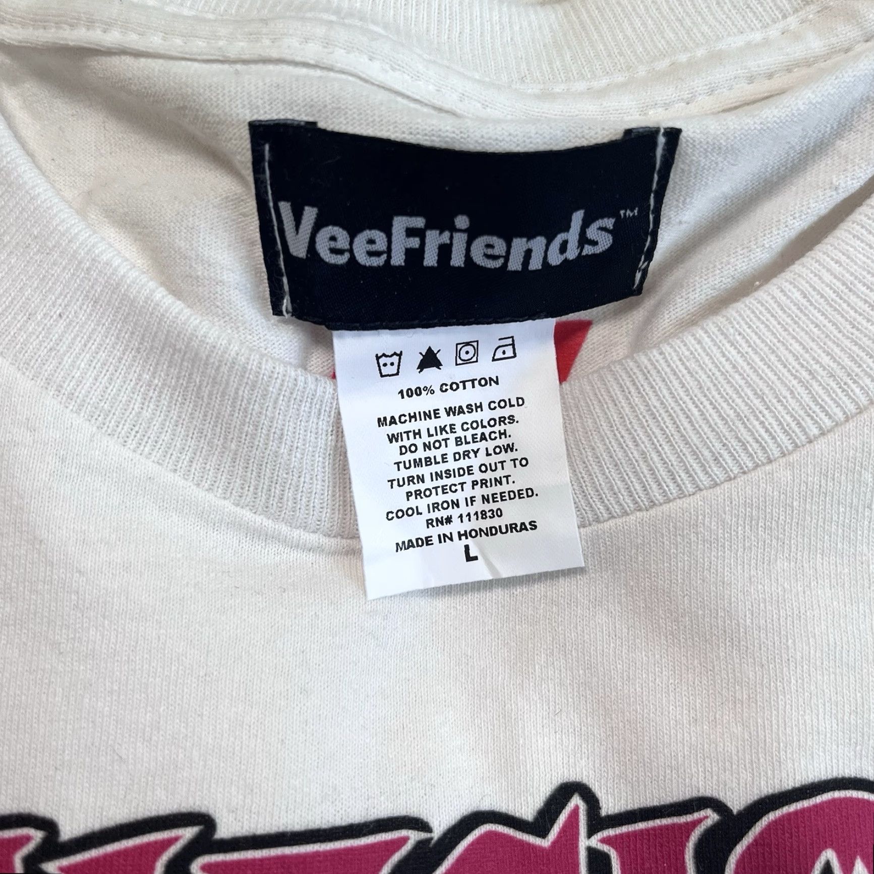 Vintage VeeFriends Tenacious Turkey Tee Shirt Large Limited Edition 85 / 555 Collection Mens L Ivory Retro Cotton Tee Shirt Size US L / EU 52-54 / 3 - 5 Thumbnail
